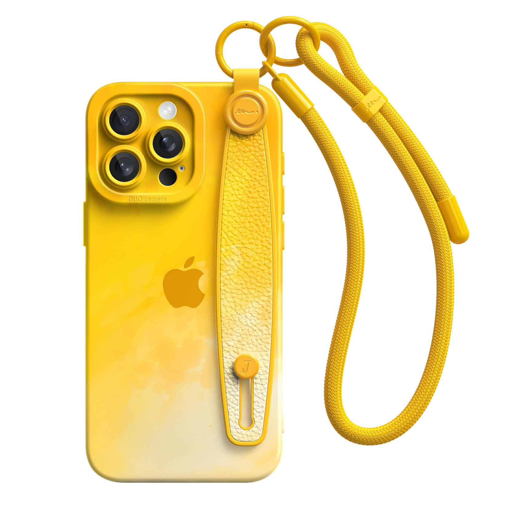 Bright Yellow | iPhone Series Multifunctional Wristband Case