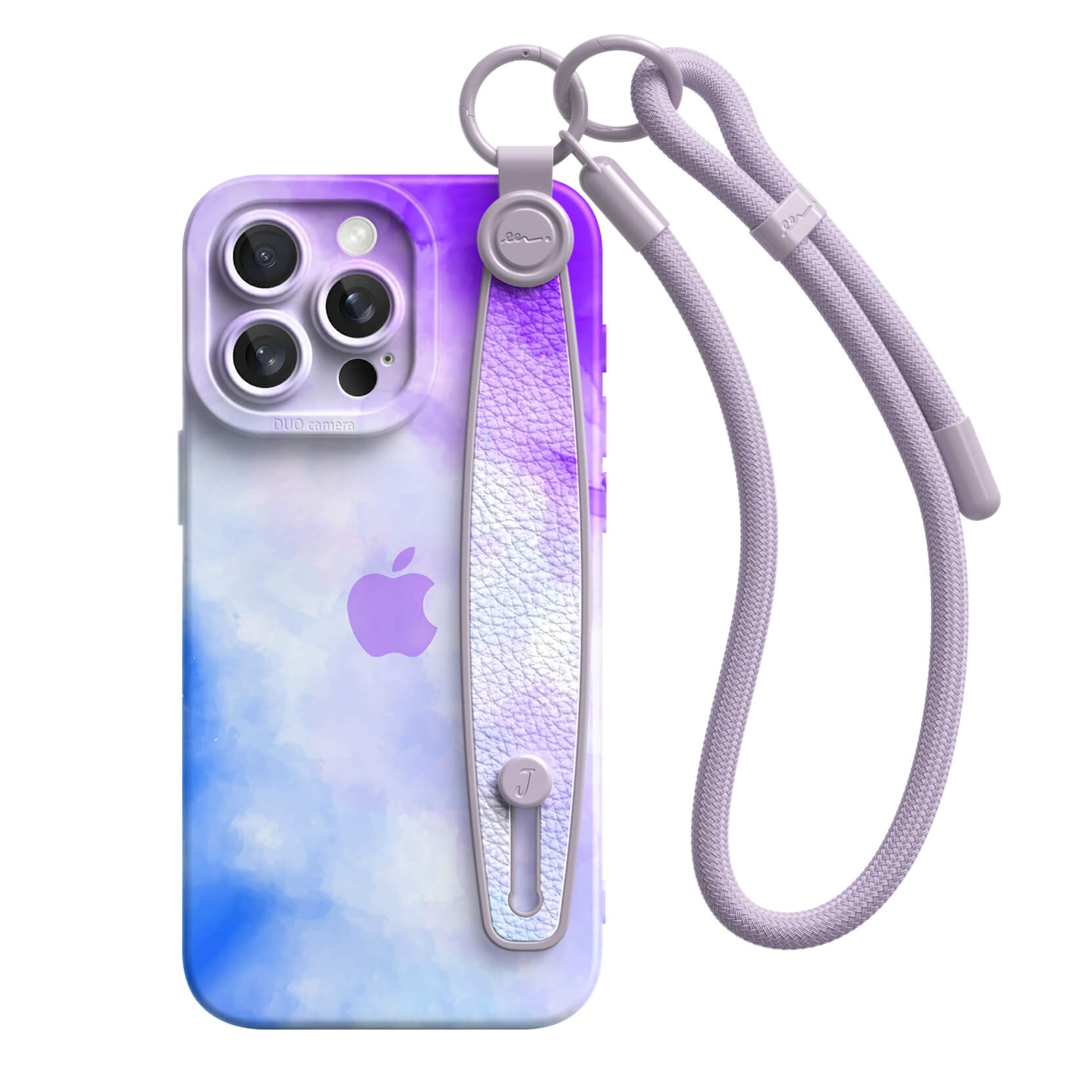 Purple Blue | iPhone Series Multifunctional Wristband Case