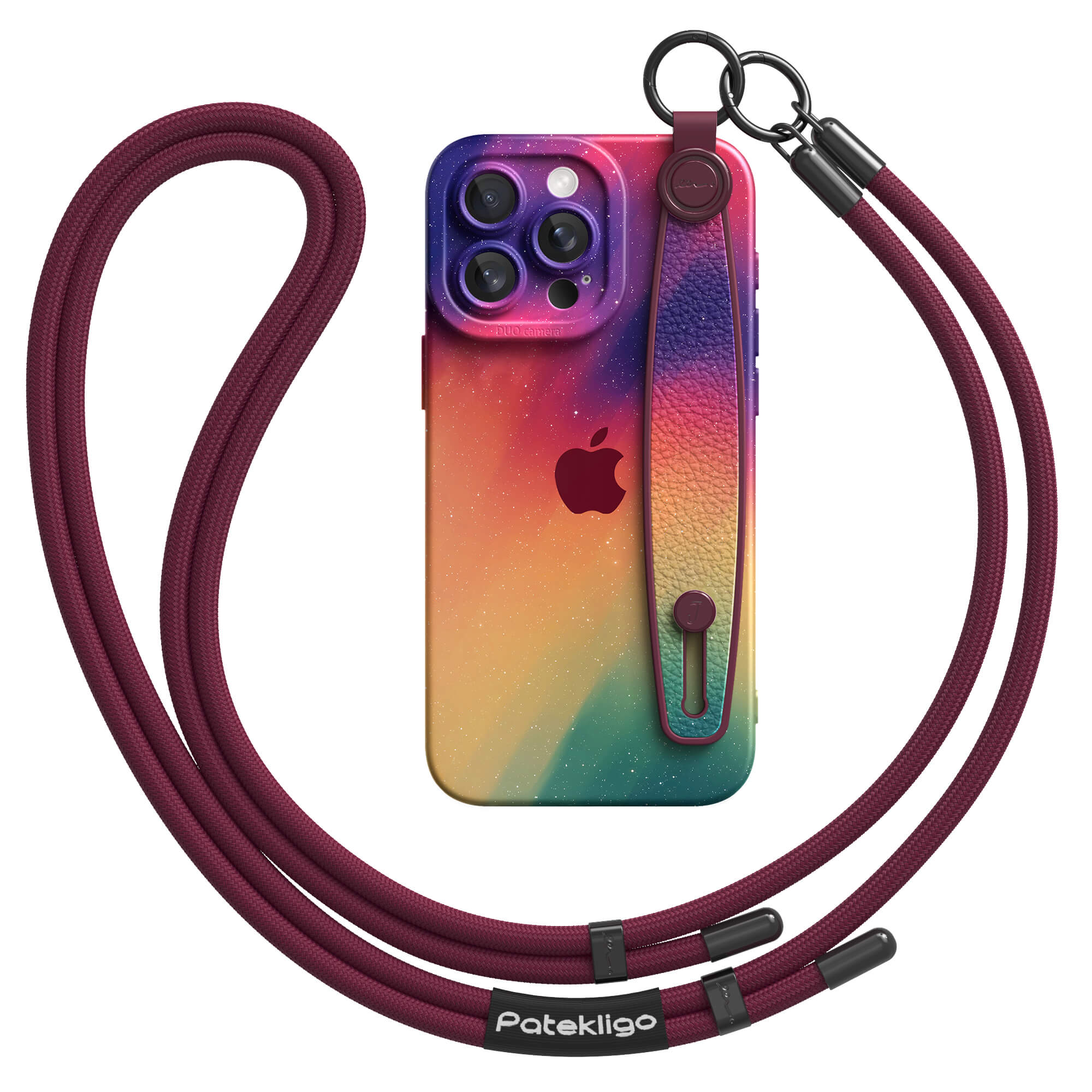 Polar Clouds-Dream | iPhone Series Multifunctional Wristband Case