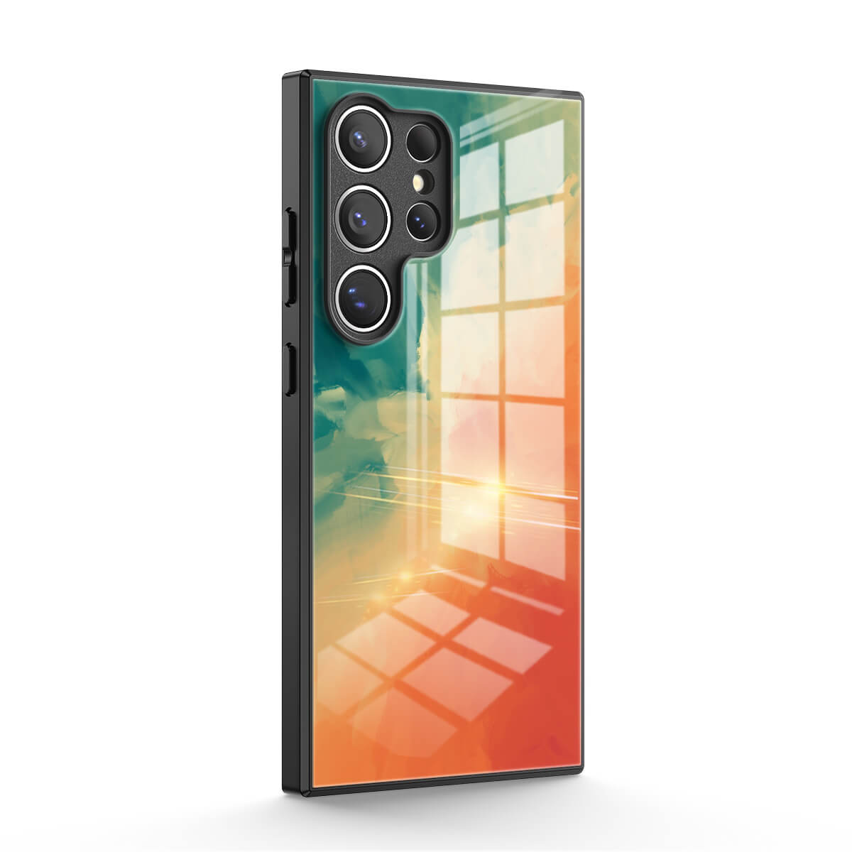 Green Orange | Samsung Series Impact Resistant Protective Case