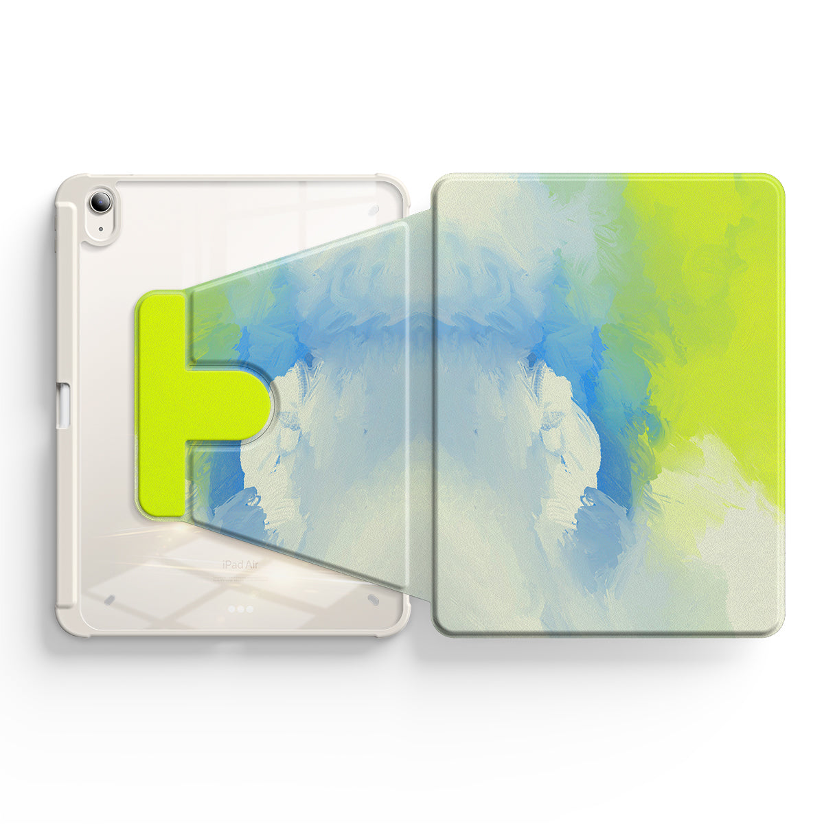 Grassland Green | iPad Series Snap 360° Stand Impact Resistant Case