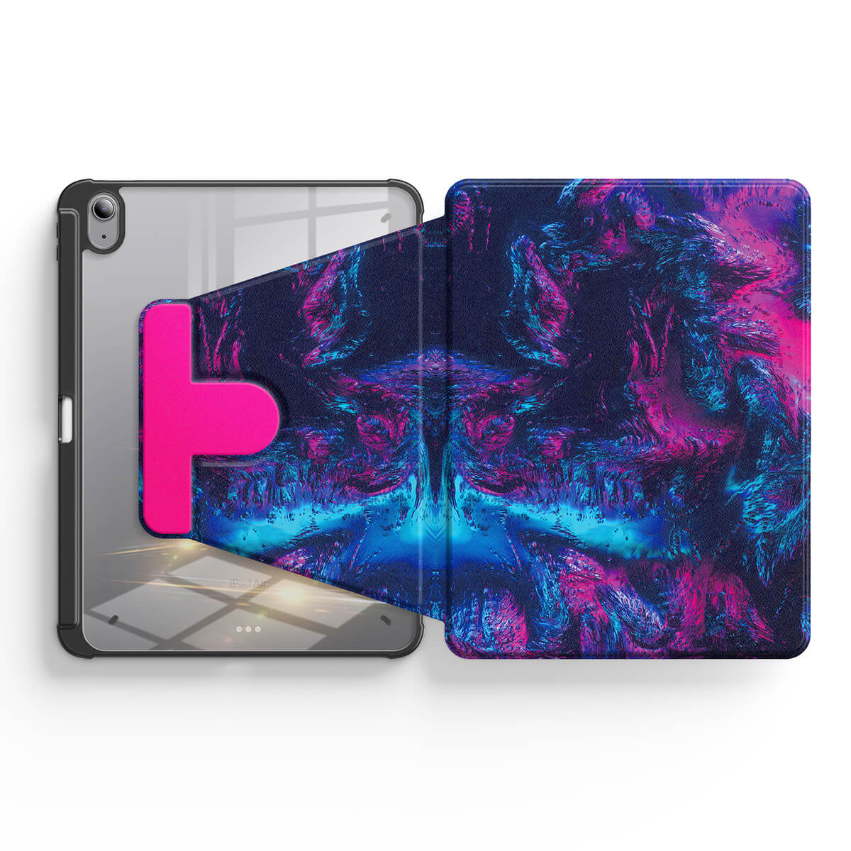 Psychedelic Nebula | iPad Series Snap 360° Stand Impact Resistant Case