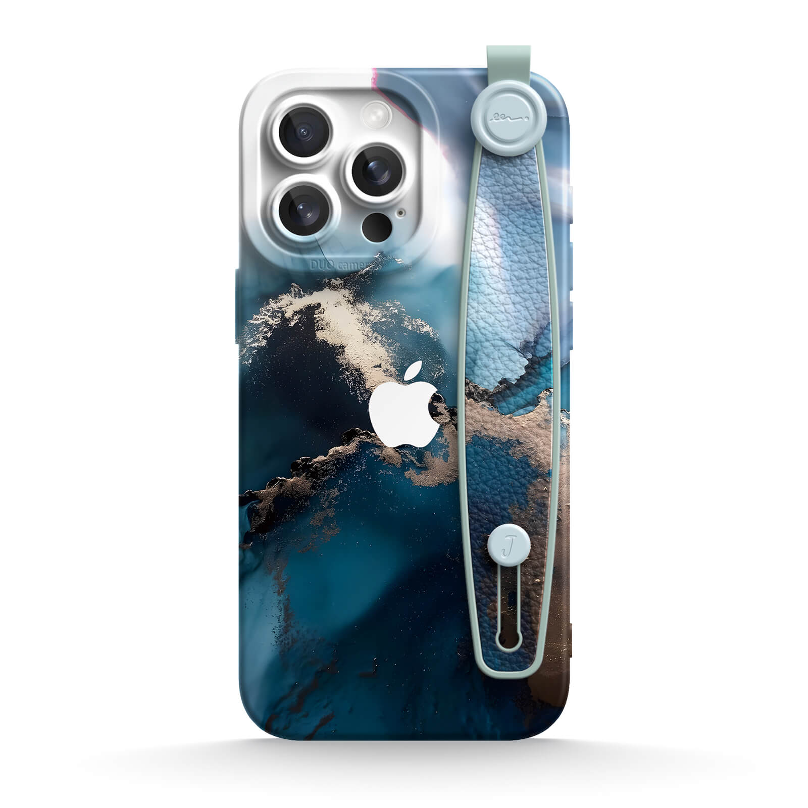 Glacier Jade | iPhone Series Multifunctional Wristband Case