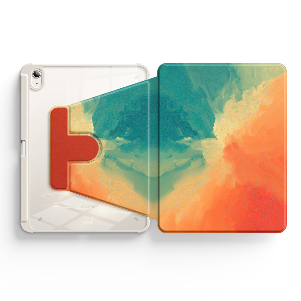 Green Orange | iPad Series Snap 360° Stand Impact Resistant Case