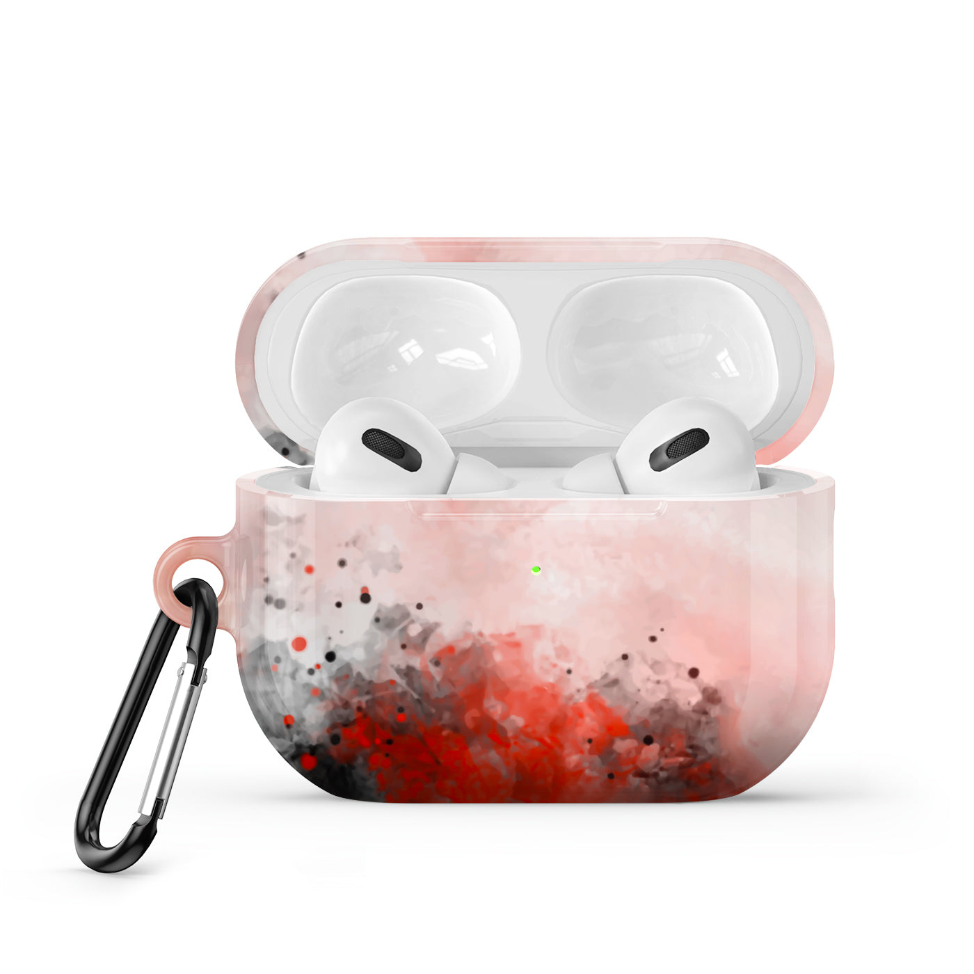 Splash Ink Red | AirPods Series Shockproof Protective Case