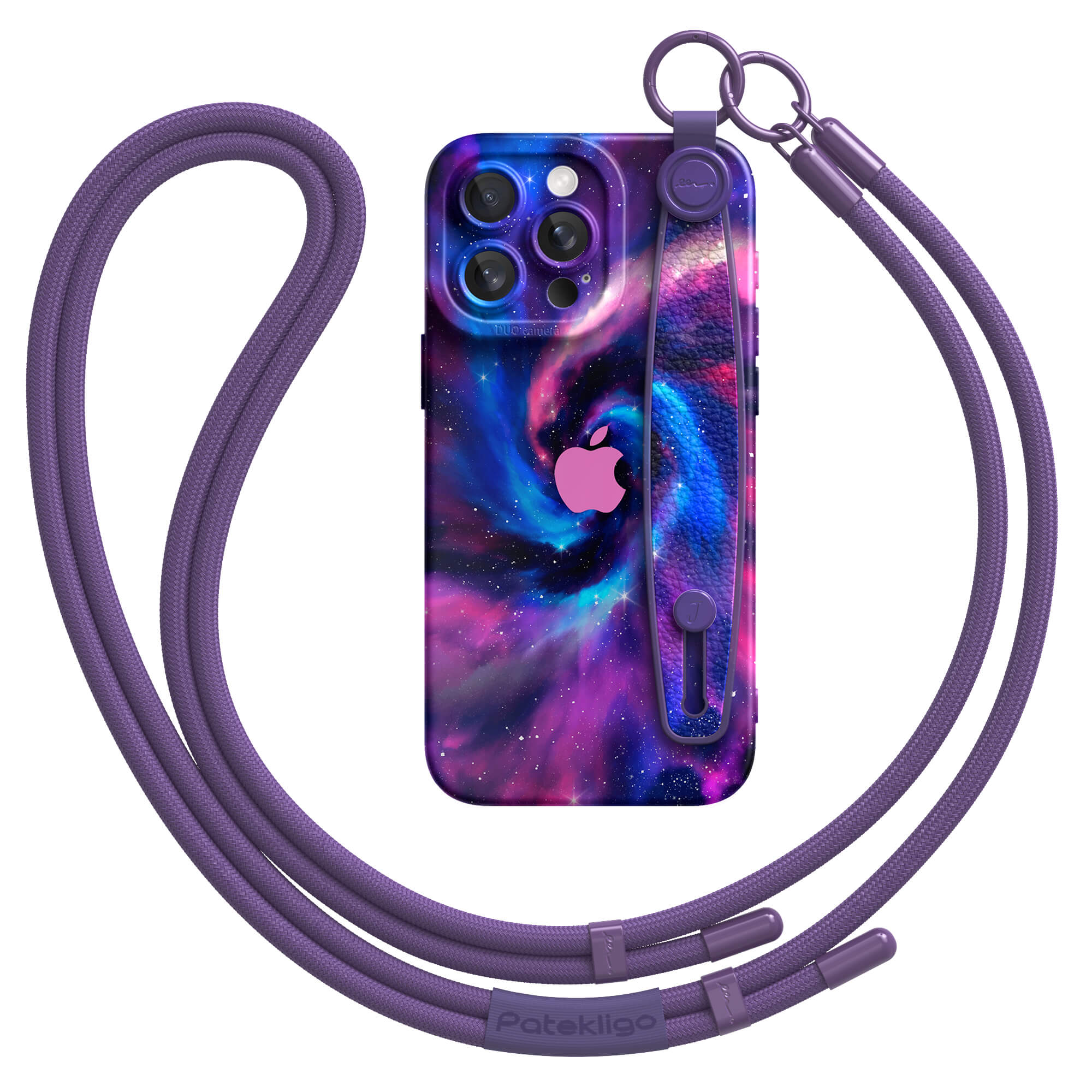 Milky Way-Vortex | iPhone Series Multifunctional Wristband Case