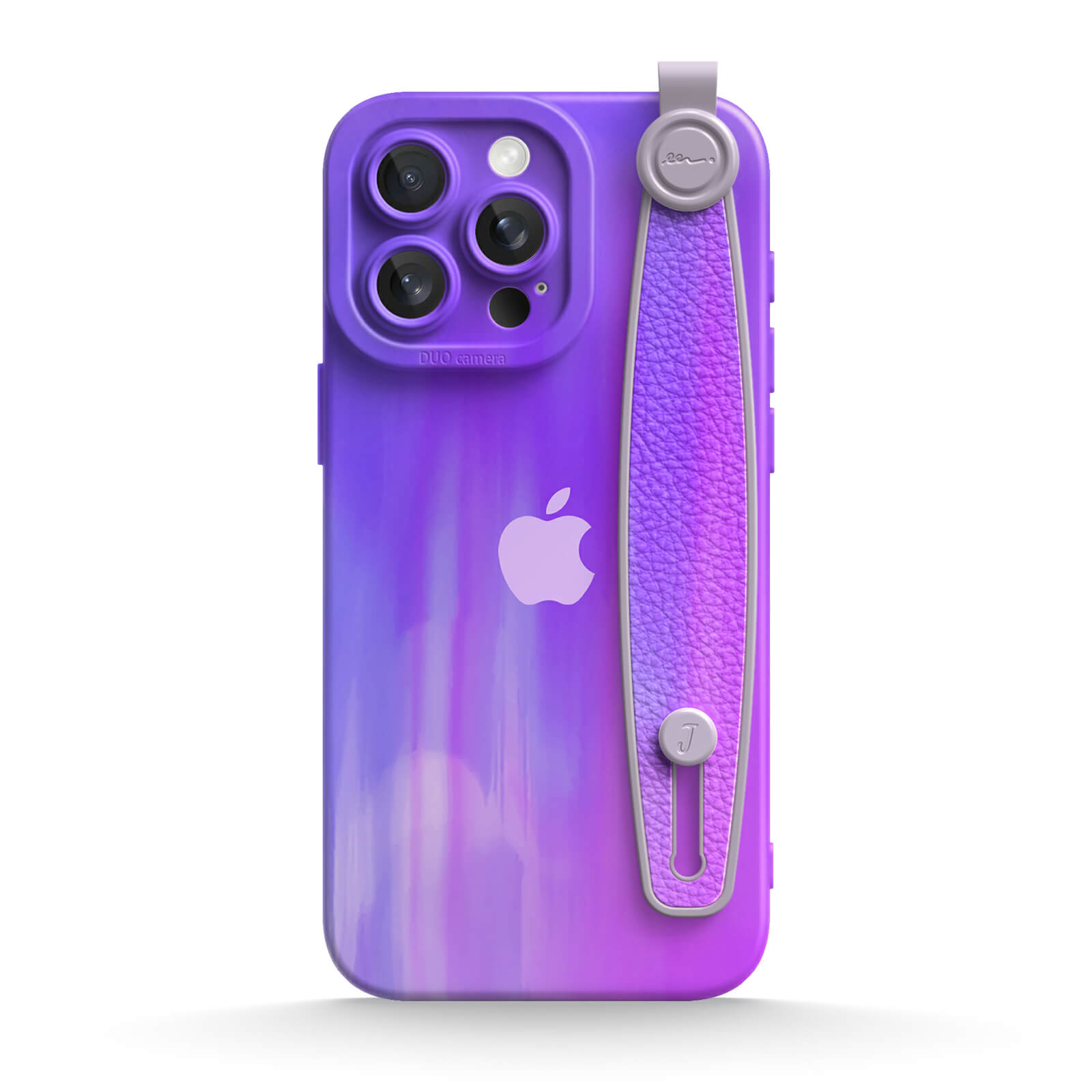 Streamer Purple | iPhone Series Multifunctional Wristband Case