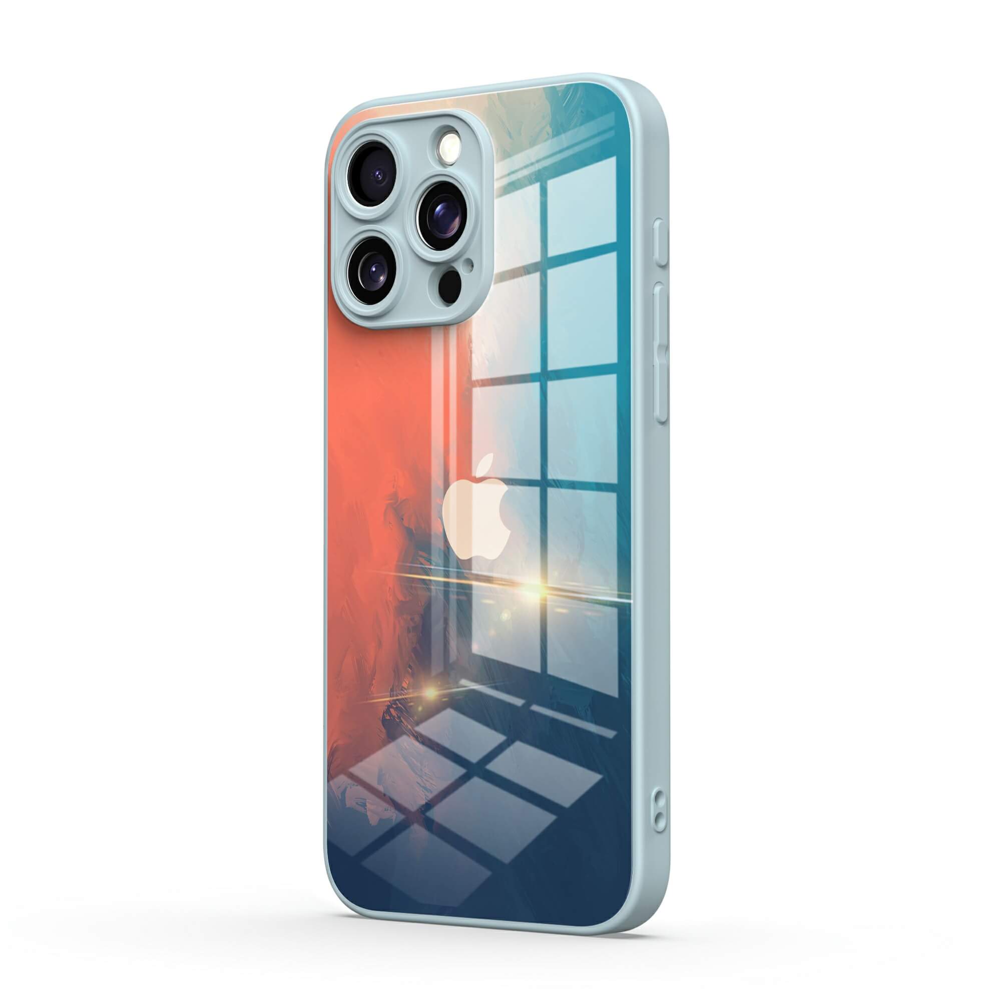 Blue/Orange | IPhone Series Impact Resistant Protective Case