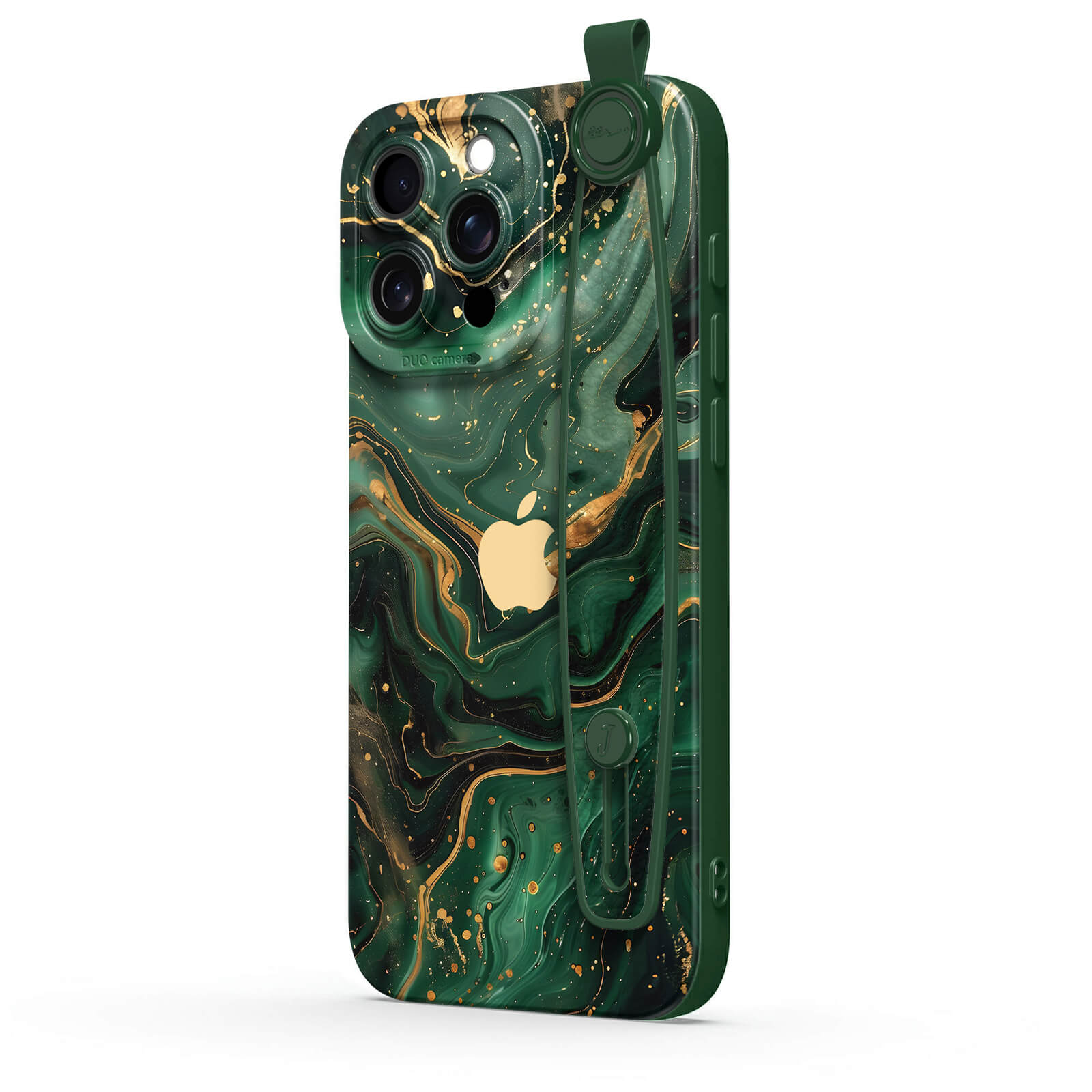 Gilded Green | iPhone Series Multifunctional Wristband Case