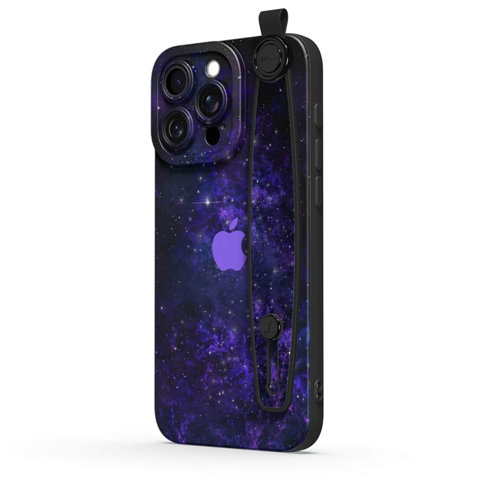 Purple Planet | iPhone Series Multifunctional Wristband Case