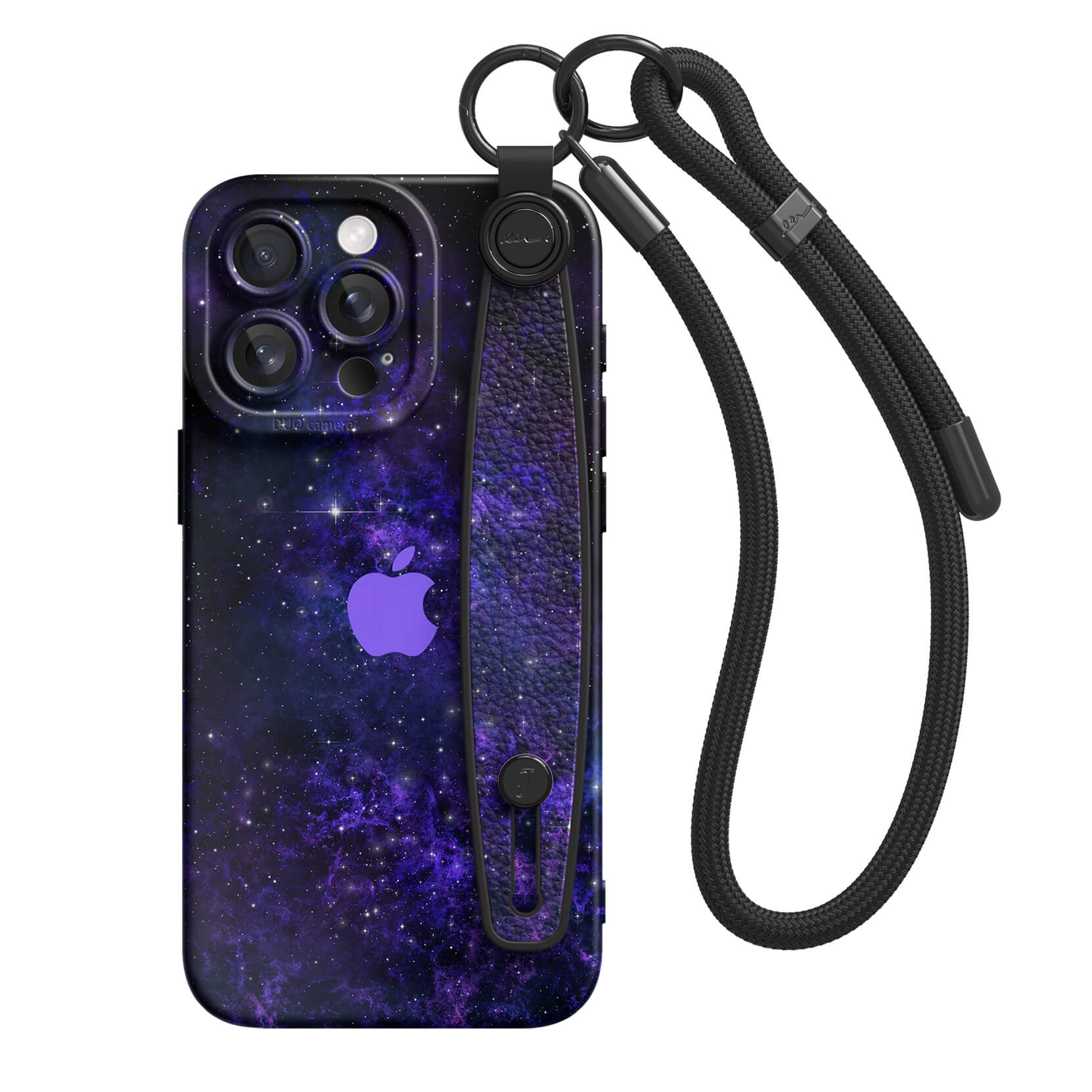 Purple Planet | iPhone Series Multifunctional Wristband Case