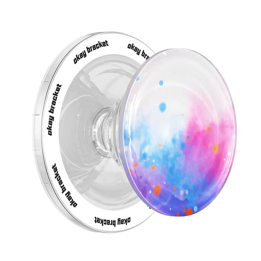 Sputter-Pink Blue Purple | Air Bag Grip For MagSafe