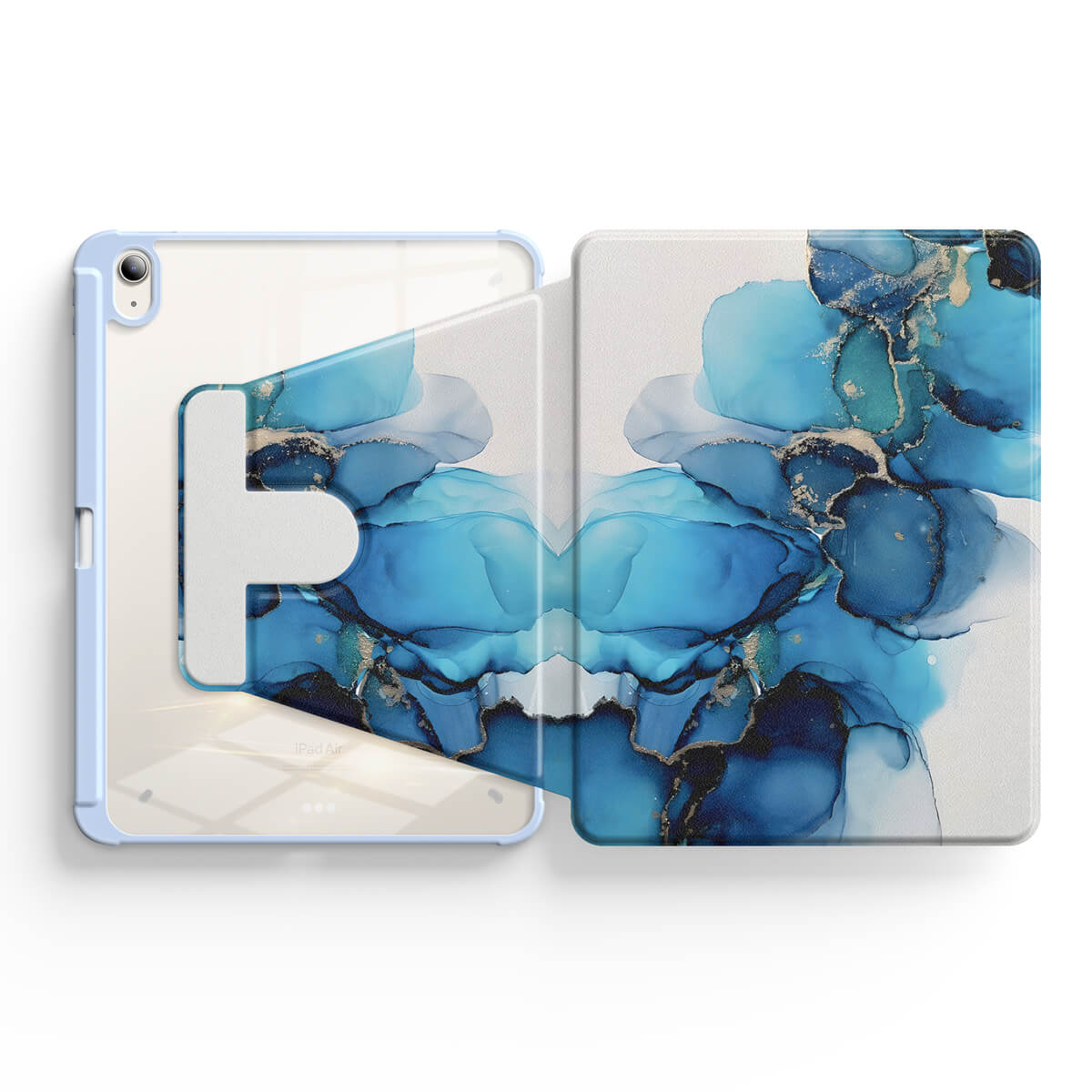 Hananami | iPad Series Snap 360° Stand Impact Resistant Case