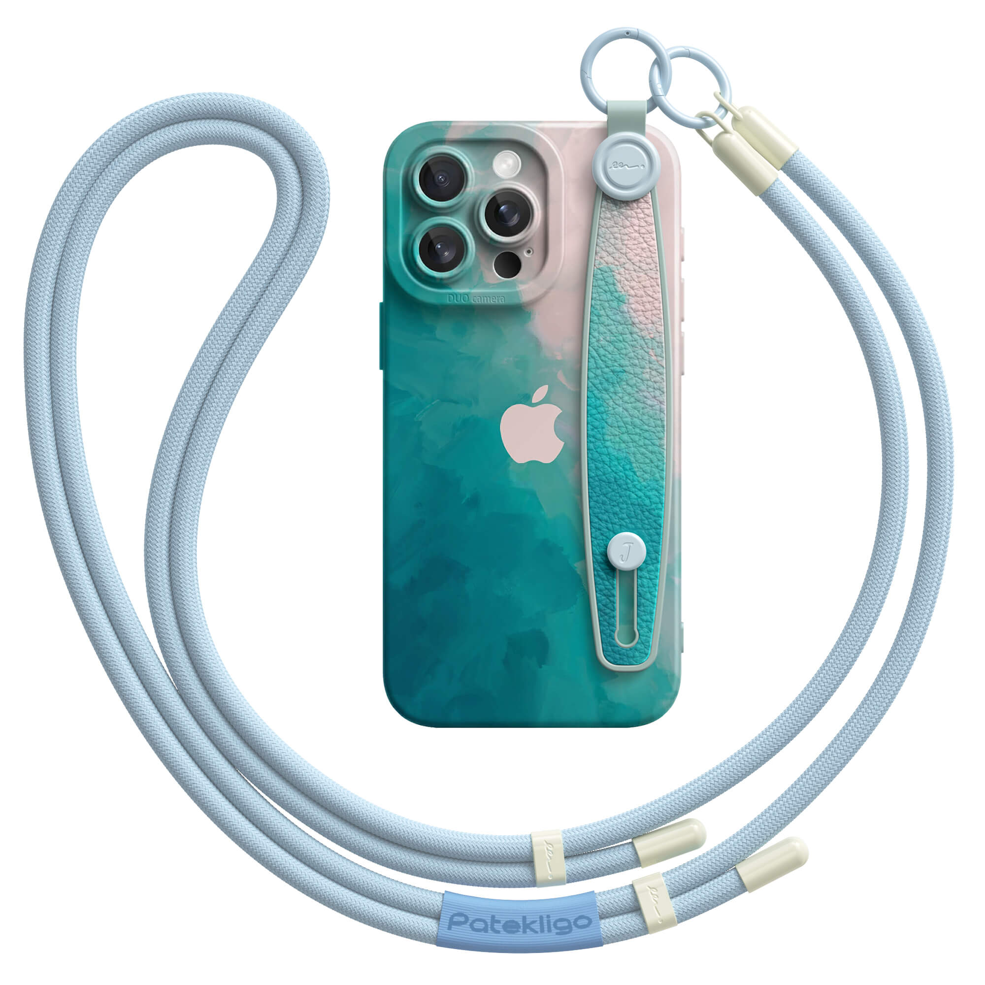 Sand and Sea | iPhone Series Multifunctional Wristband Case