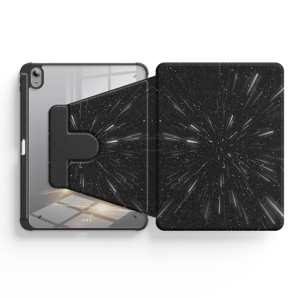 Warp Hyperspace | iPad Series Snap 360° Stand Impact Resistant Case