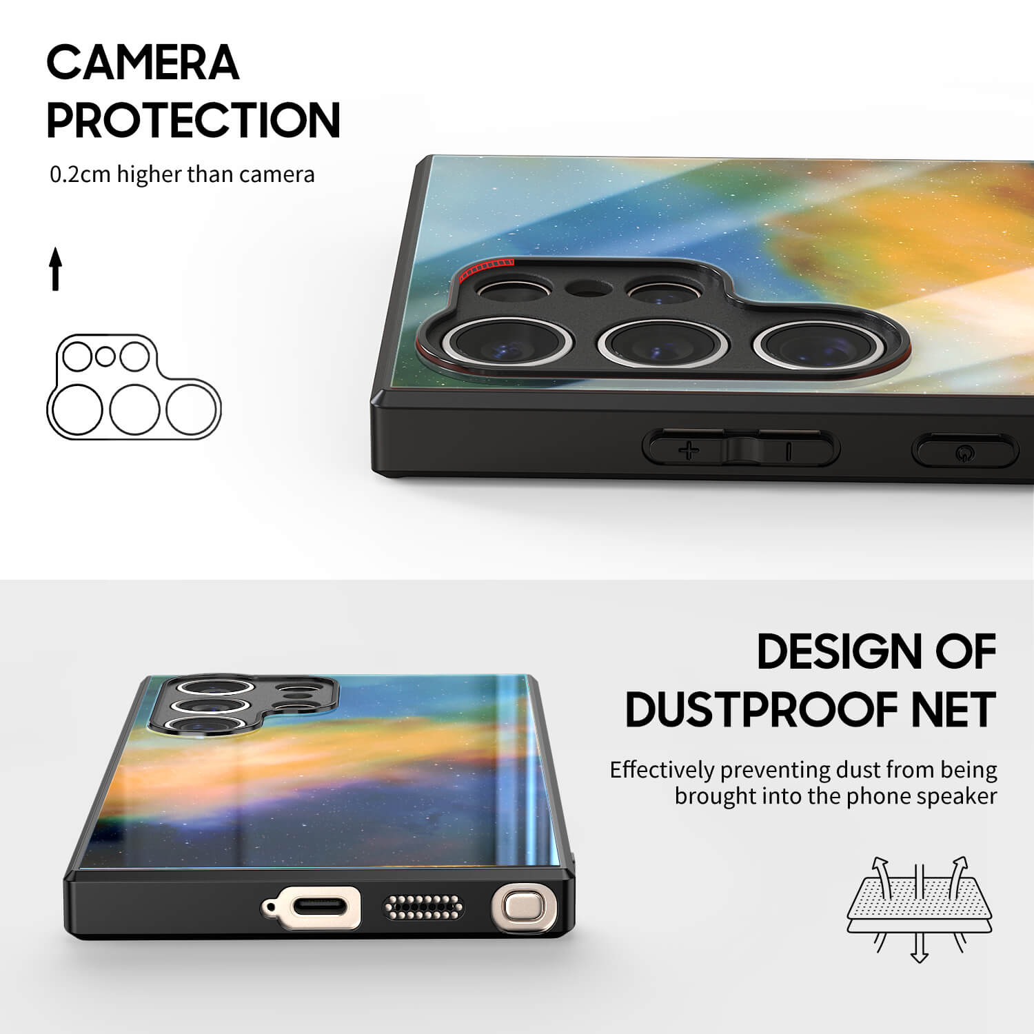 Sea Cloud Nebula | Samsung Series Impact Resistant Protective Case