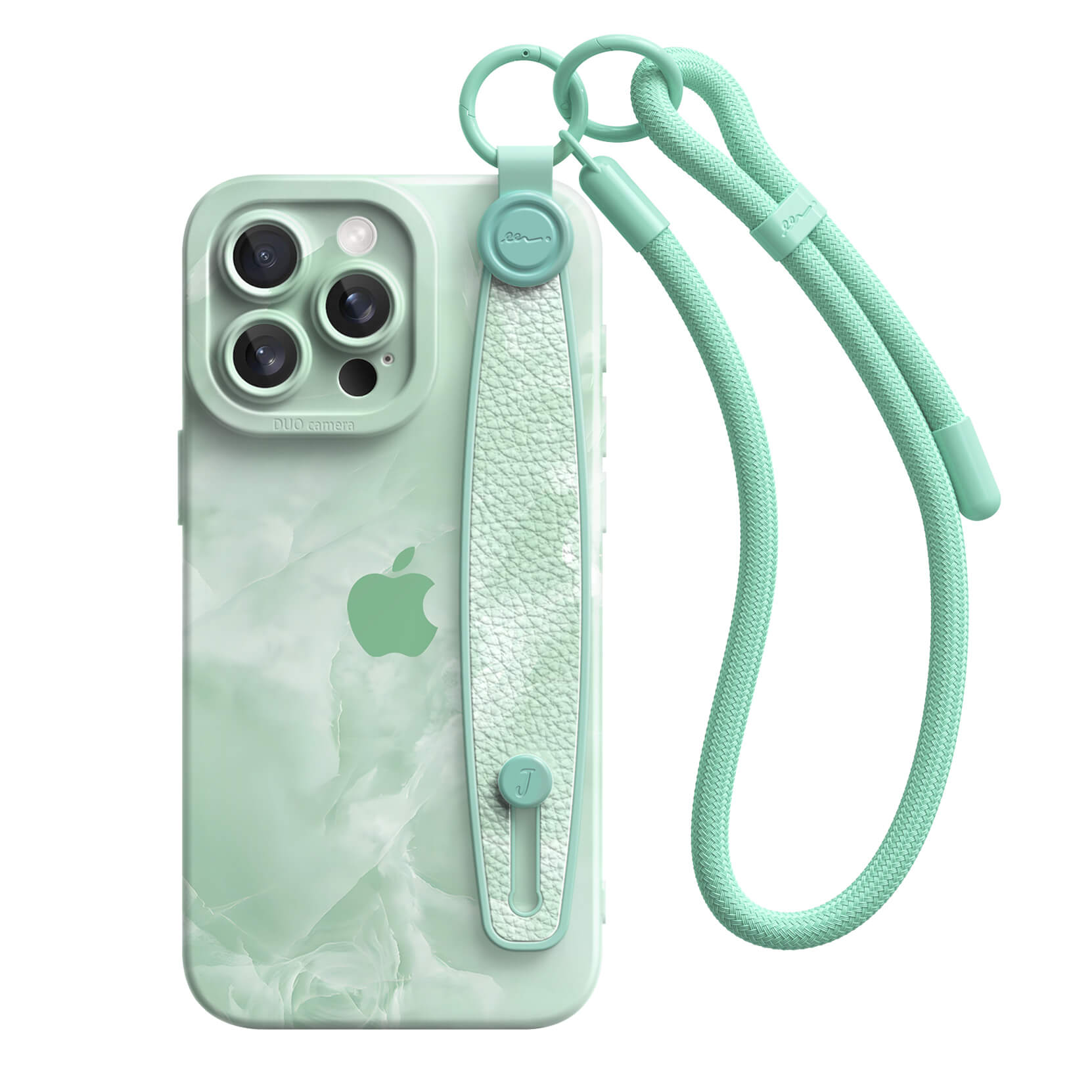 Mint Green | iPhone Series Multifunctional Wristband Case