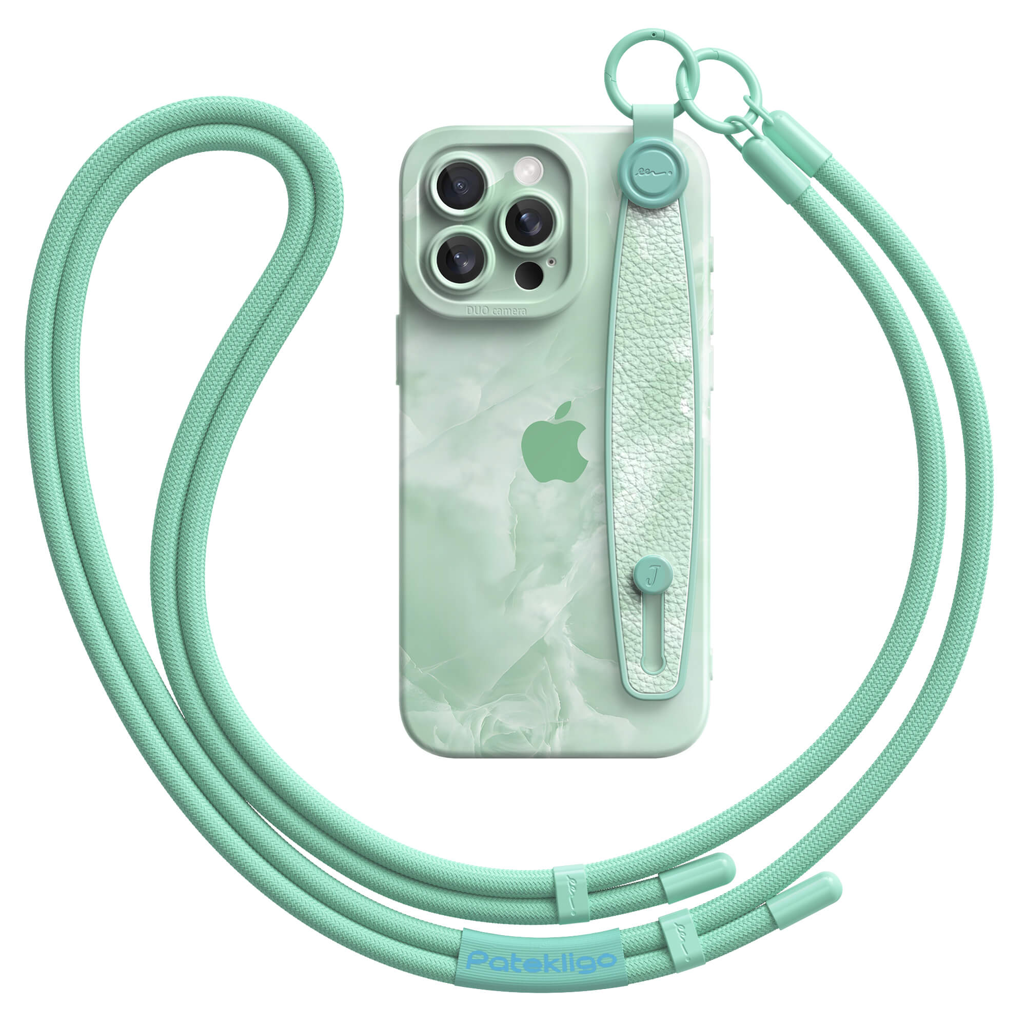 Mint Green | iPhone Series Multifunctional Wristband Case