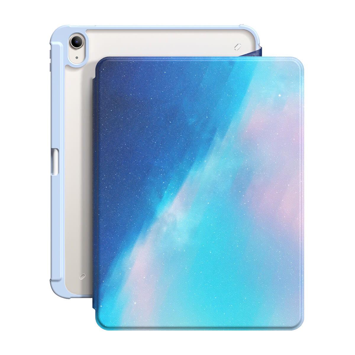 Blue Light Gradient | iPad Series Snap 360° Stand Impact Resistant Case