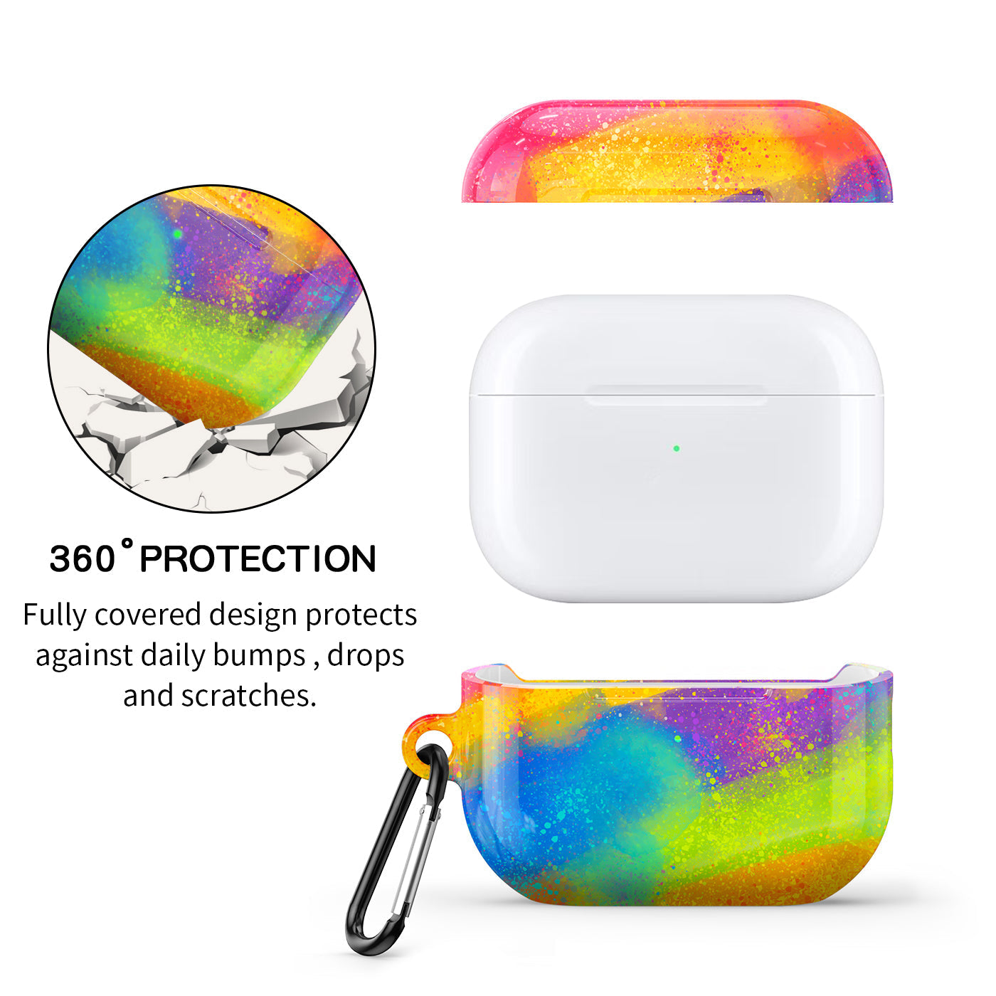 Elf Green | AirPods Series Shockproof Protective Case