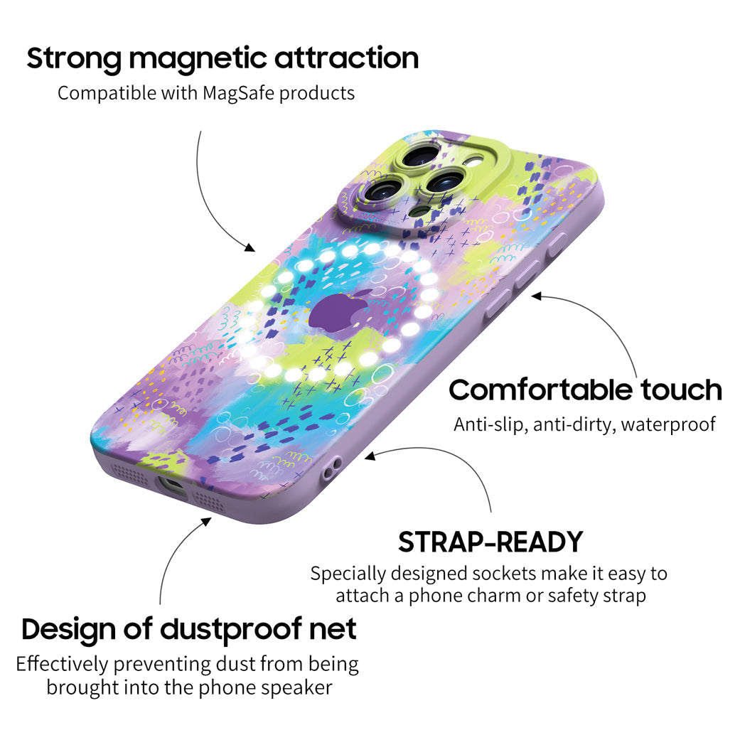 Fluttering Lavender | IPhone Series Impact Resistant Protective Case