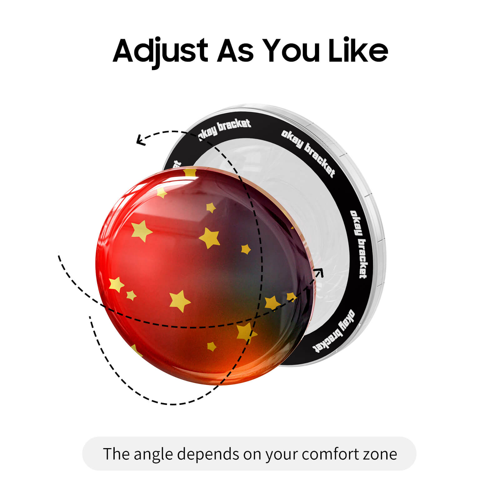 Christmas Fantasy Circle | Air Bag Grip For MagSafe