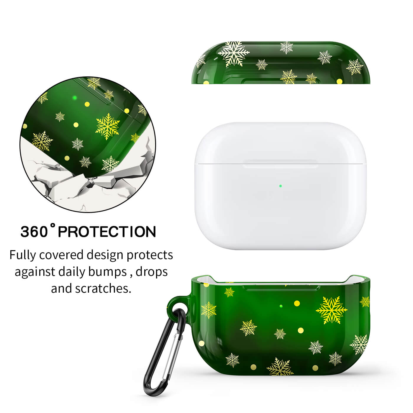 Decorate Christmas | AirPods Series Shockproof Protective Case