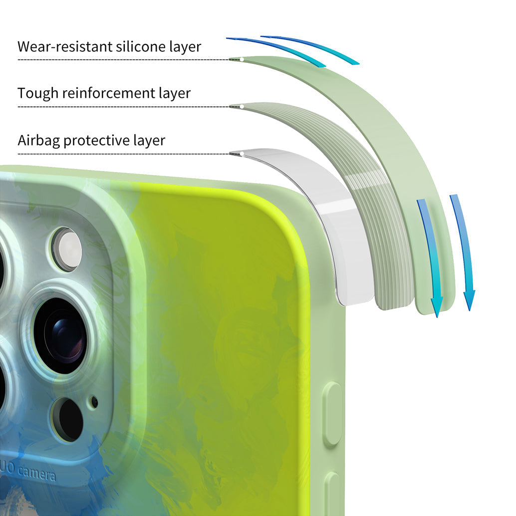 Fog Green | IPhone Series Impact Resistant Protective Case