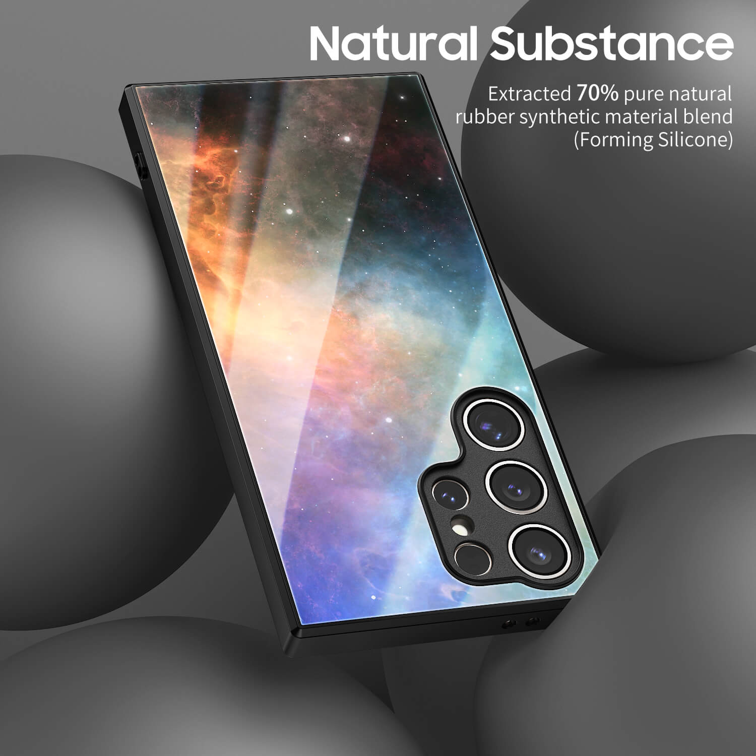 Magnetic Starburst | Samsung Series Impact Resistant Protective Case