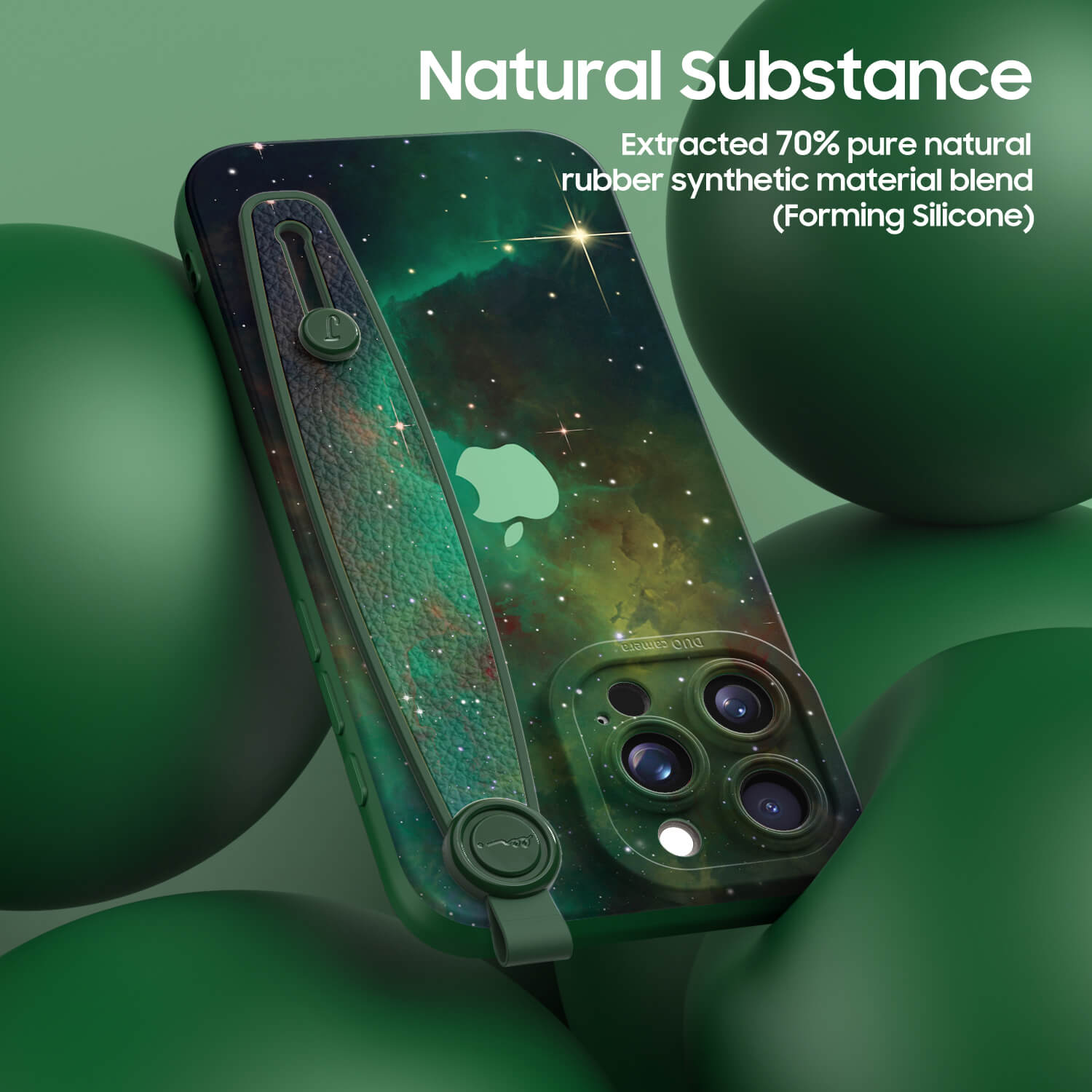 Smoke Star | iPhone Series Multifunctional Wristband Case