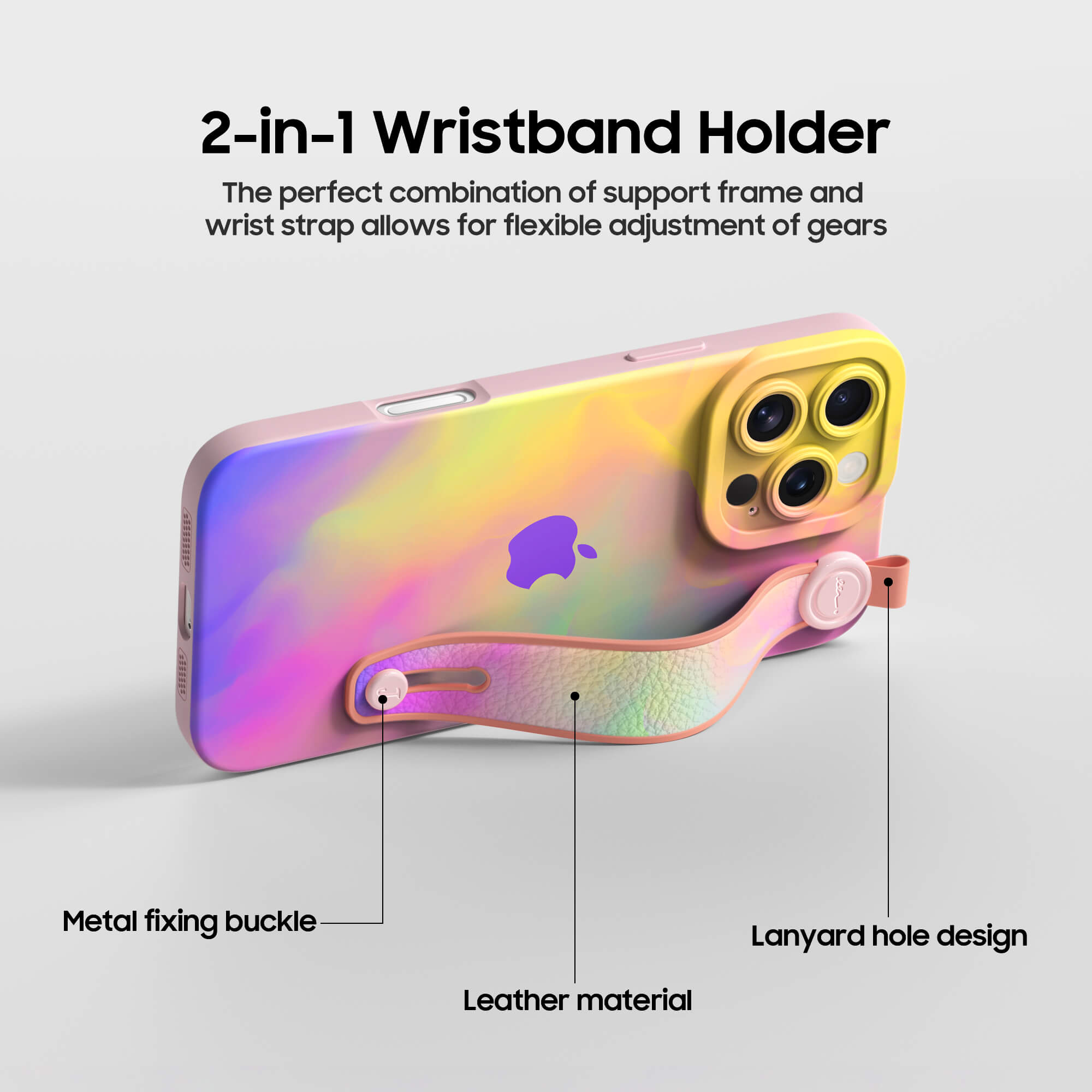 Deep Fear | iPhone Series Multifunctional Wristband Case