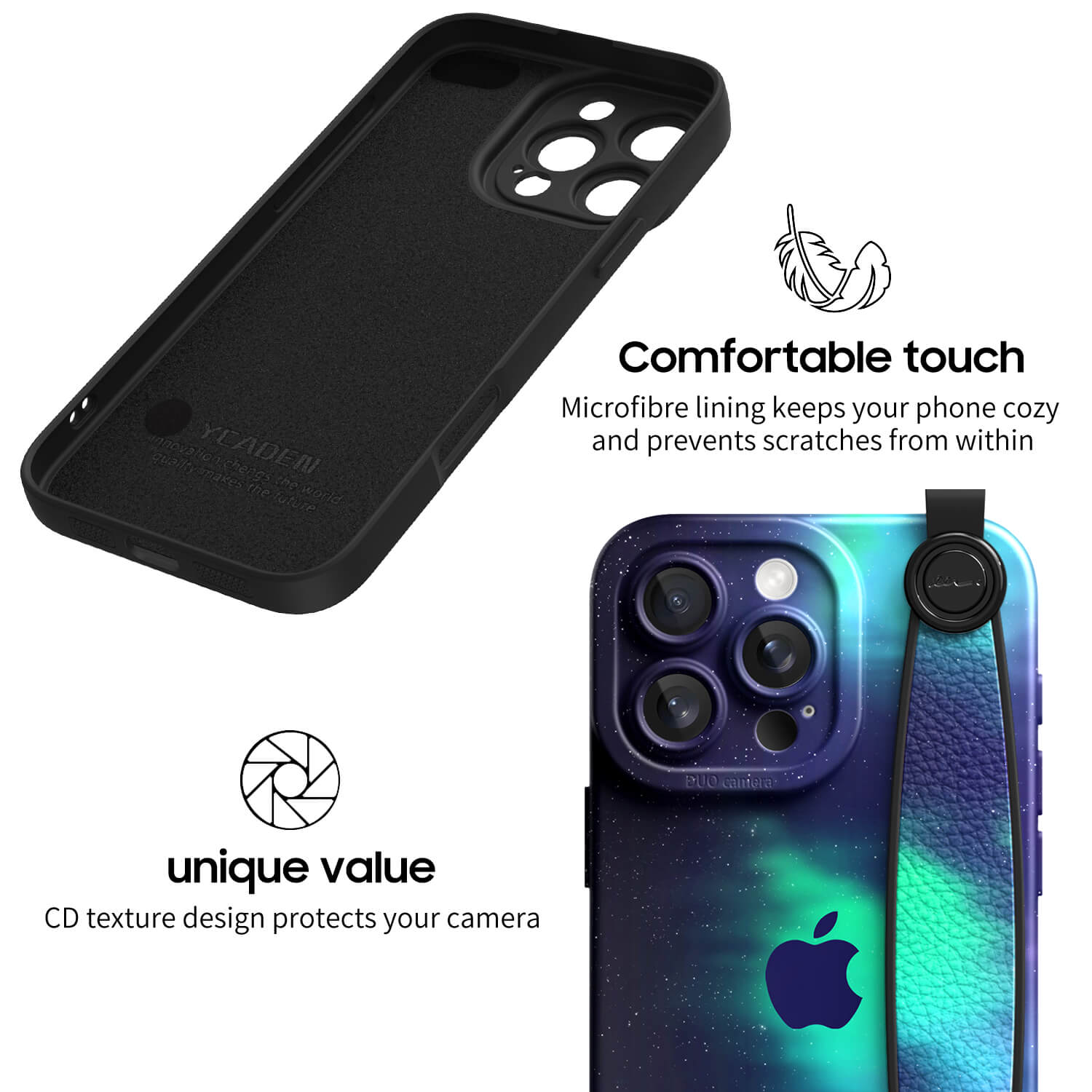 Ray of Aurora | iPhone Series Multifunctional Wristband Case