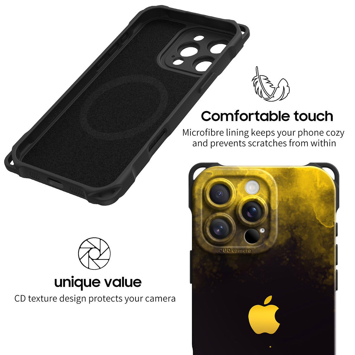 Black Green | iPhone Series Ultra Impact Resistant Protective Case