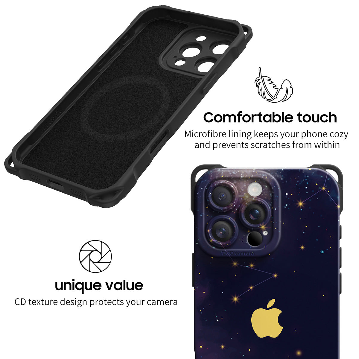 Astral Violet | iPhone Series Ultra Impact Resistant Protective Case