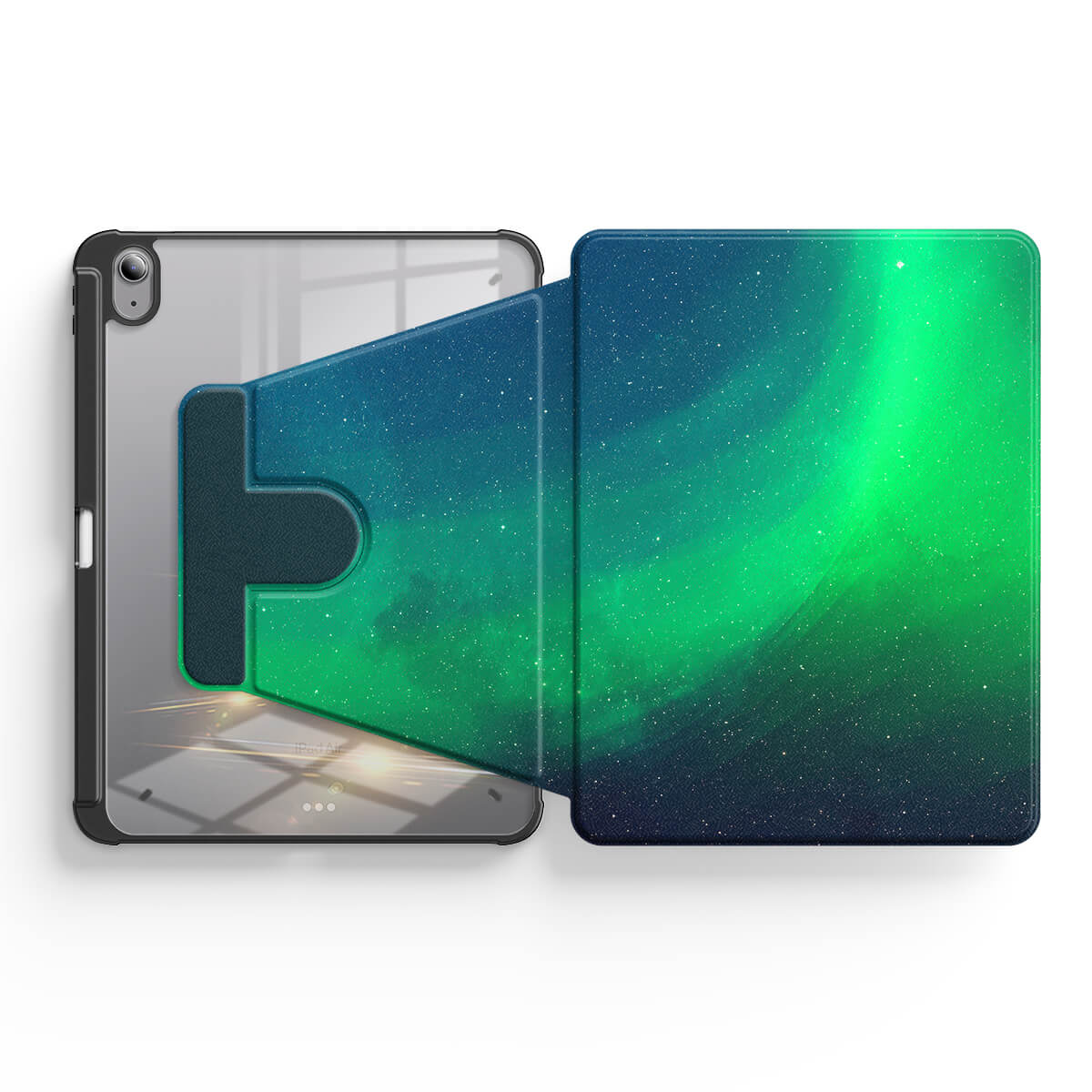 Polar Gradient | iPad Series Snap 360° Stand Impact Resistant Case