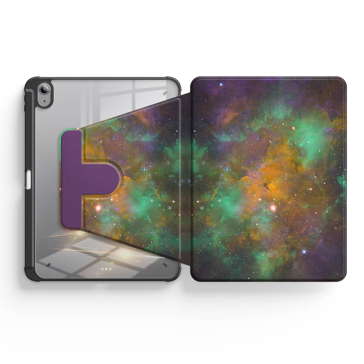 Lizard Nebula | iPad Series Snap 360° Stand Impact Resistant Case