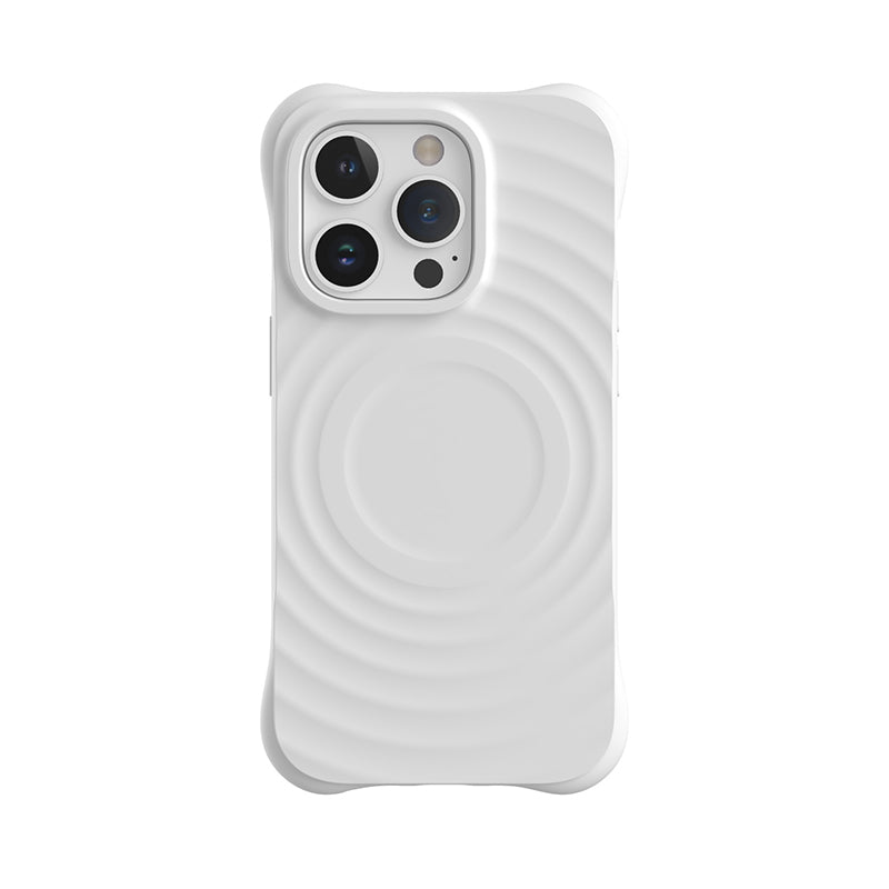 Pearl White | iPhone Ripple Liquid Silicone Case