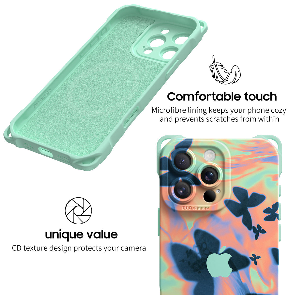 Morpho Butterfly | iPhone Series Ultra Impact Resistant Protective Case