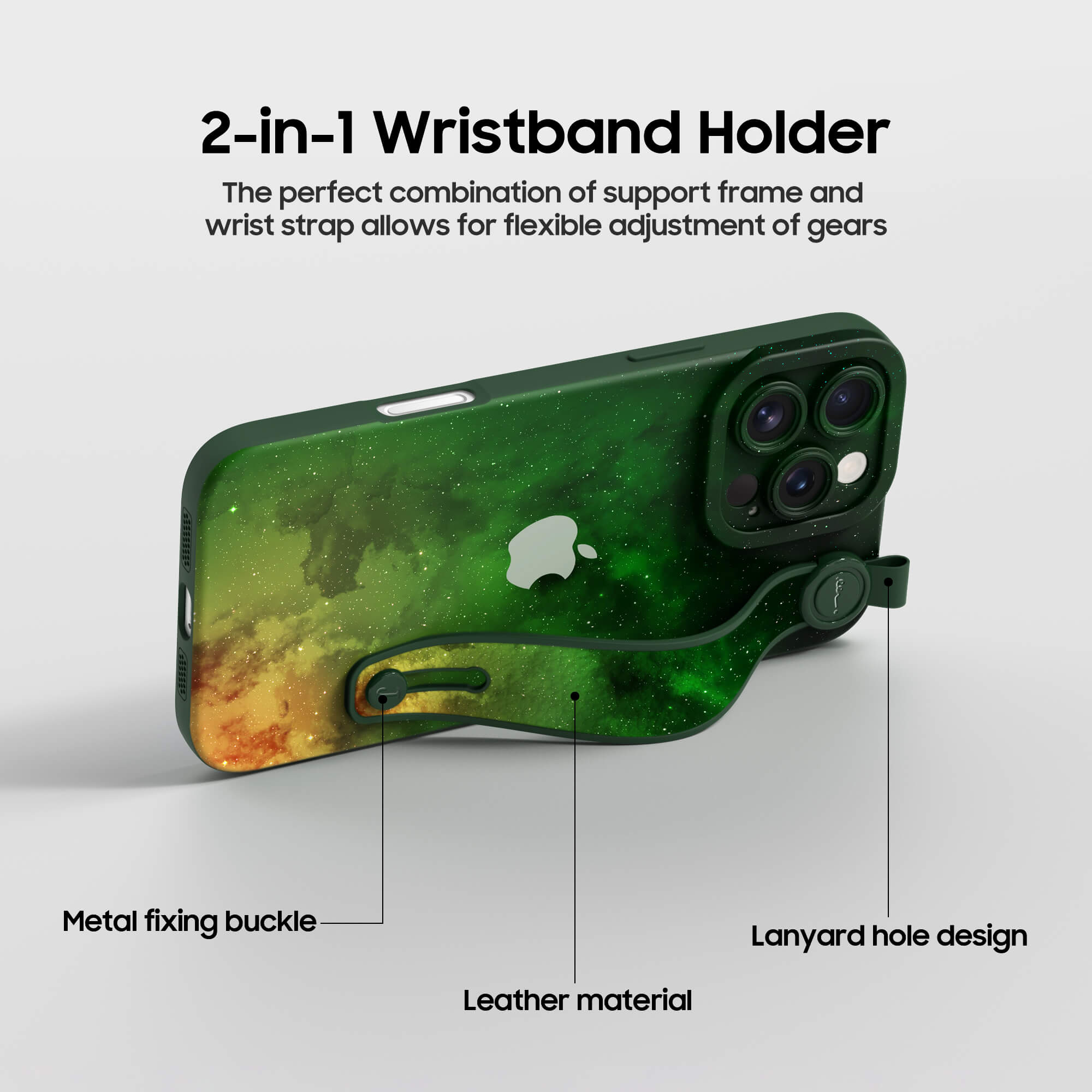 Quicksand Body | iPhone Series Multifunctional Wristband Case