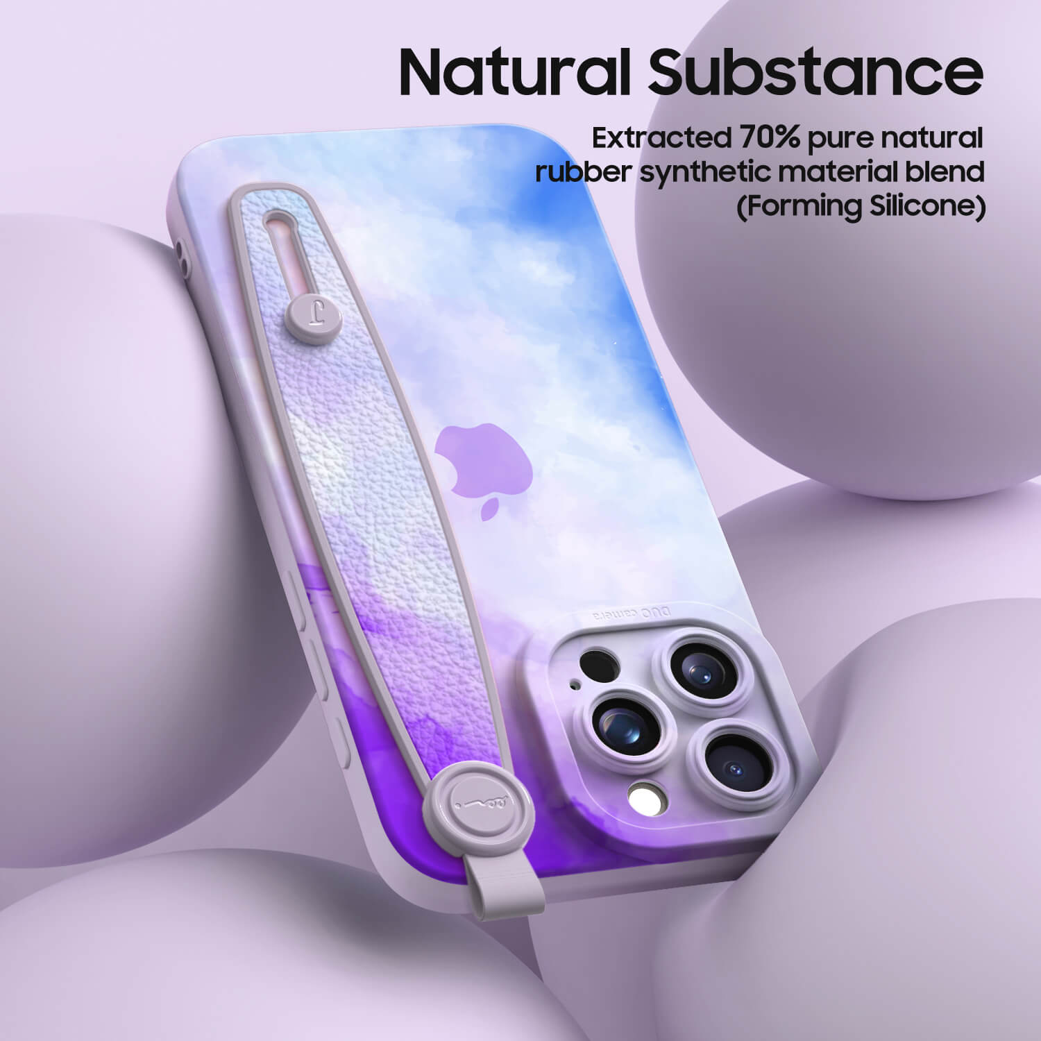 Ink Mist | iPhone Series Multifunctional Wristband Case