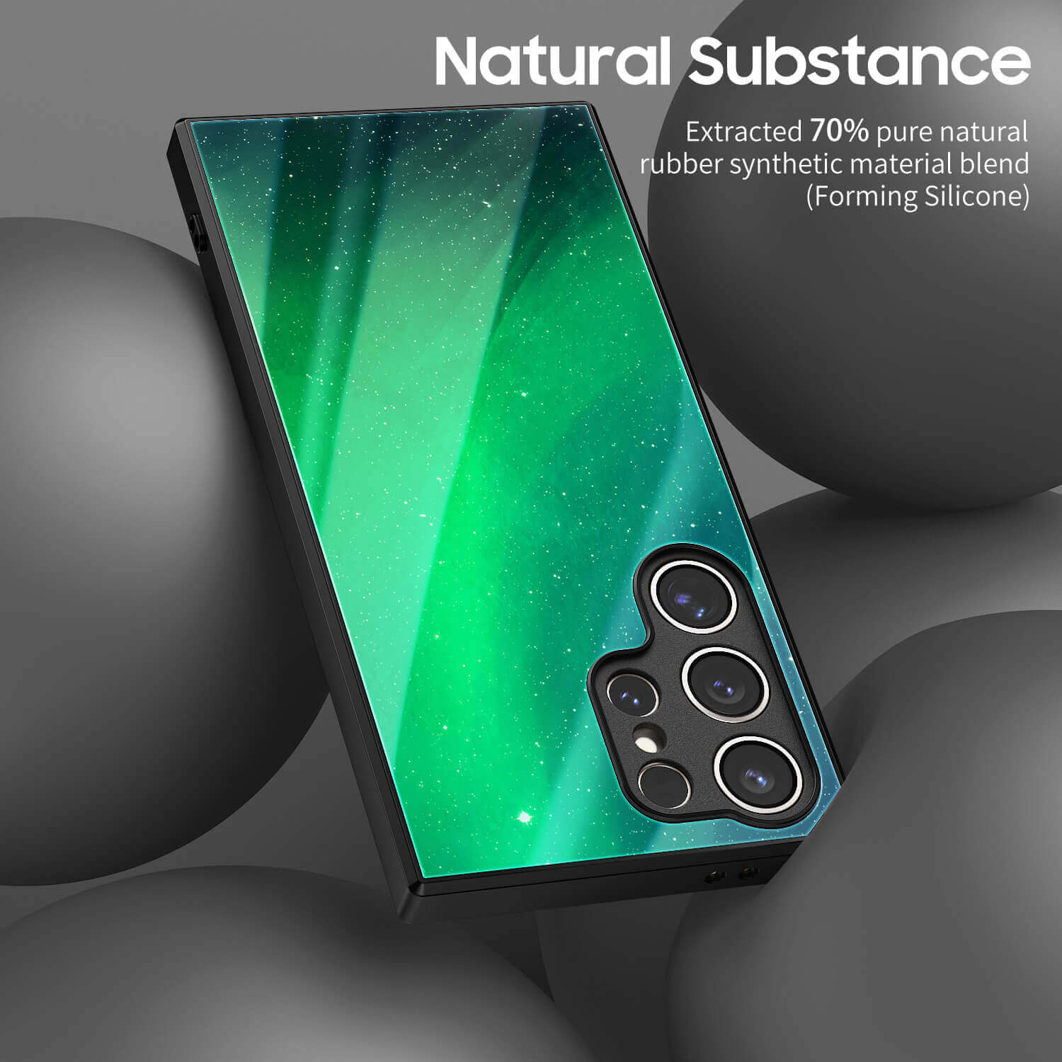 Polar-Green To Yellow | Samsung Series Impact Resistant Protective Case