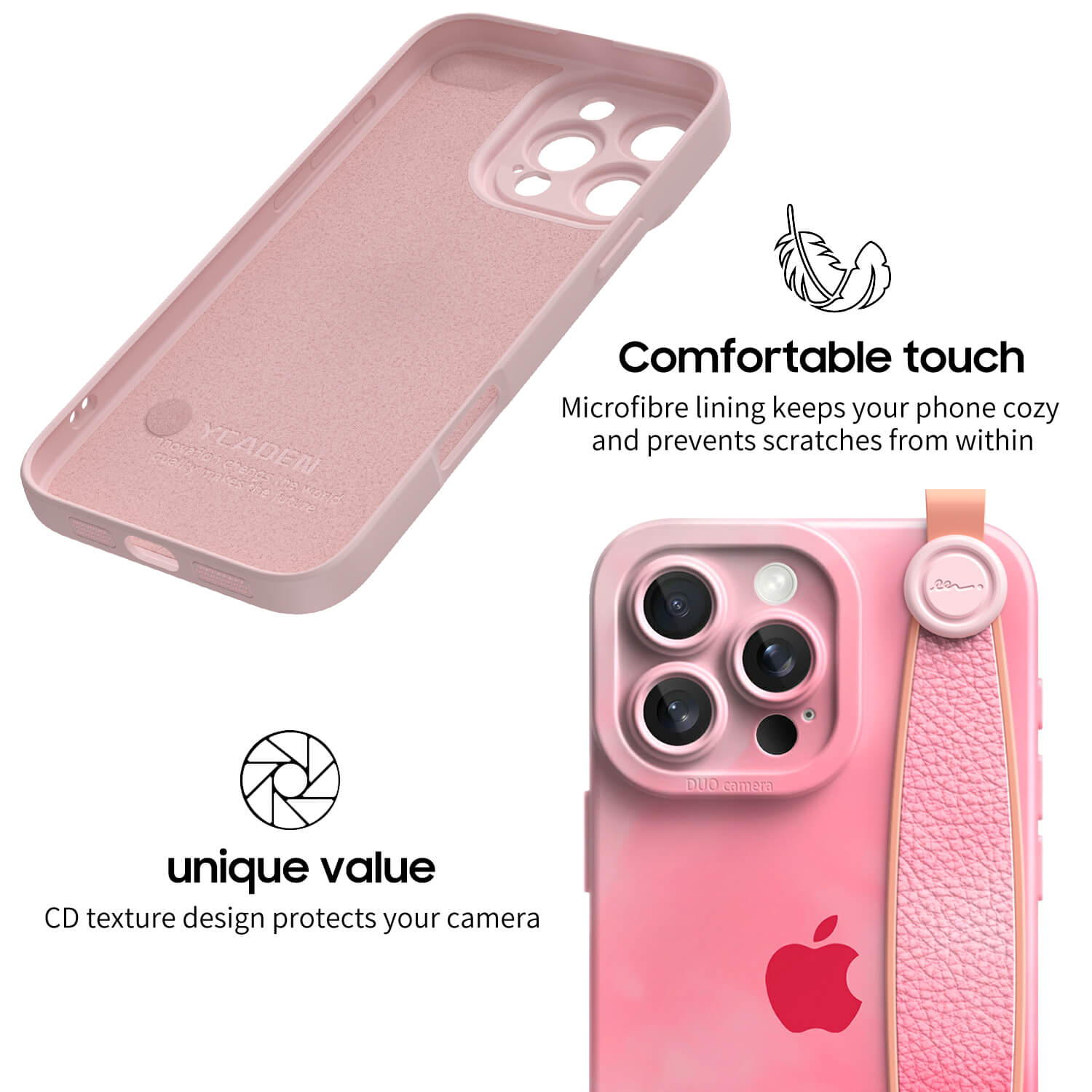 Snow Peak Color | iPhone Series Multifunctional Wristband Case