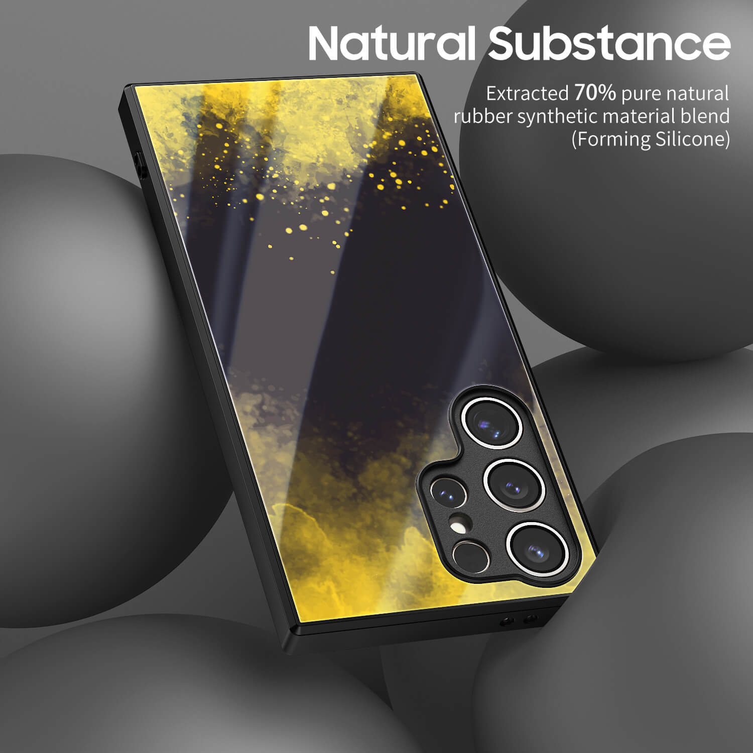 Yellow Blue | Samsung Series Impact Resistant Protective Case