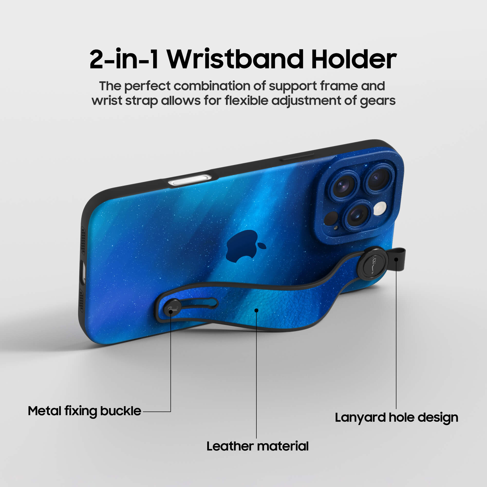 Ray of Aurora | iPhone Series Multifunctional Wristband Case