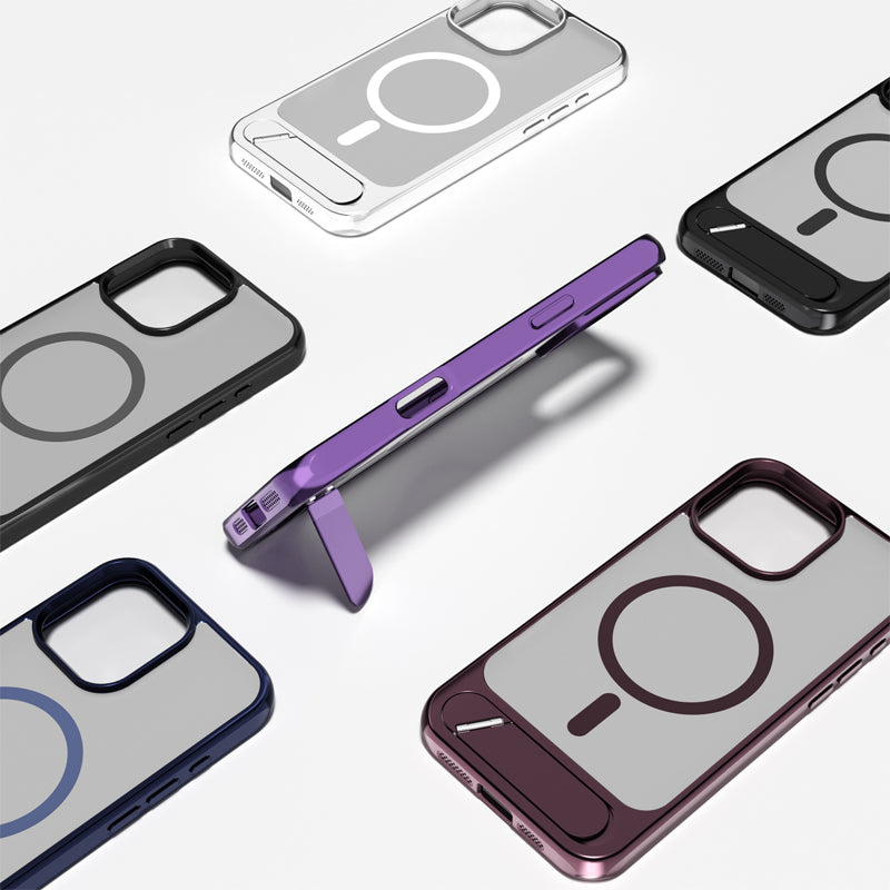 Dark Purple | iPhone Metal Bracket Case