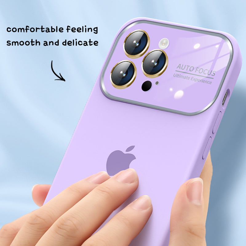 iPhone Series | Large Window Liquid Silicone Case