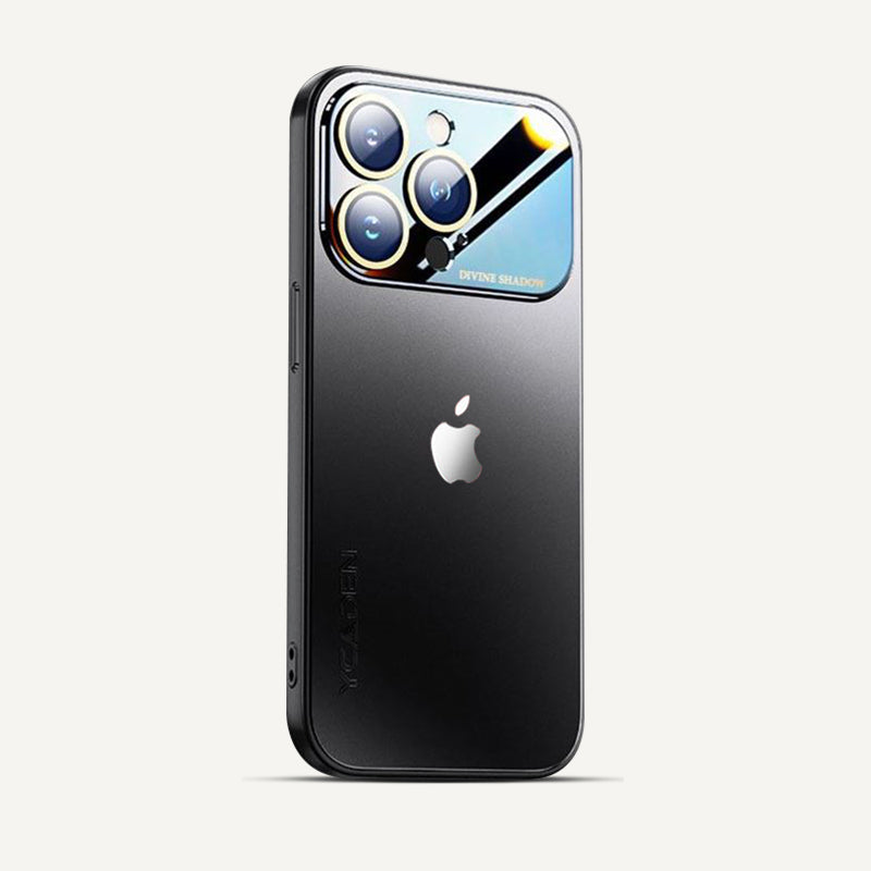 iPhone Series | Large Window Matte Glass Case