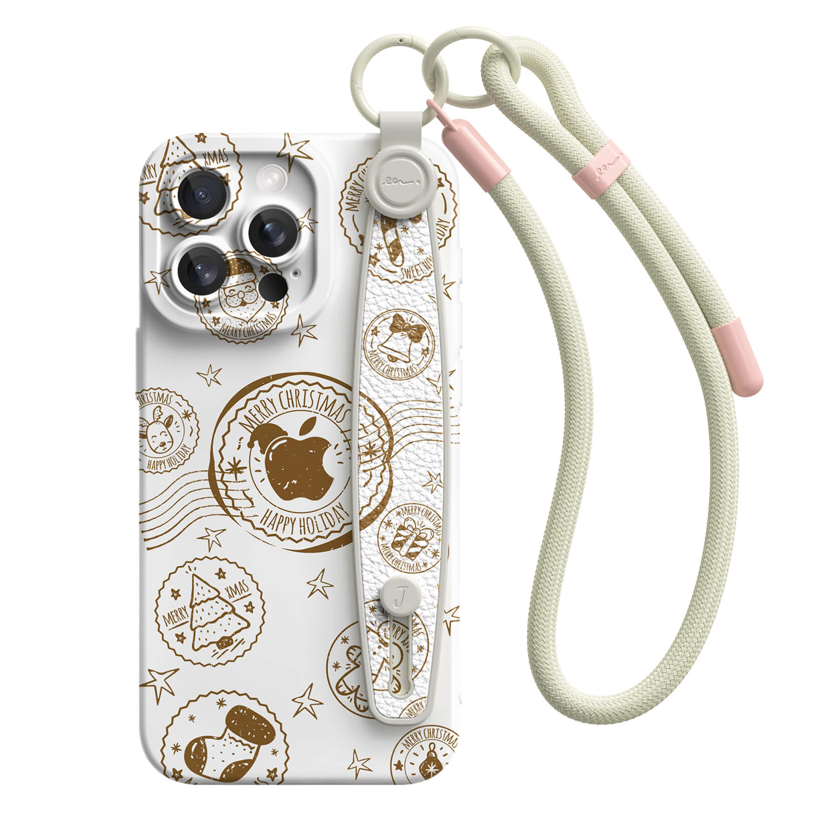 Christmas Seal | iPhone Series Multifunctional Wristband Case