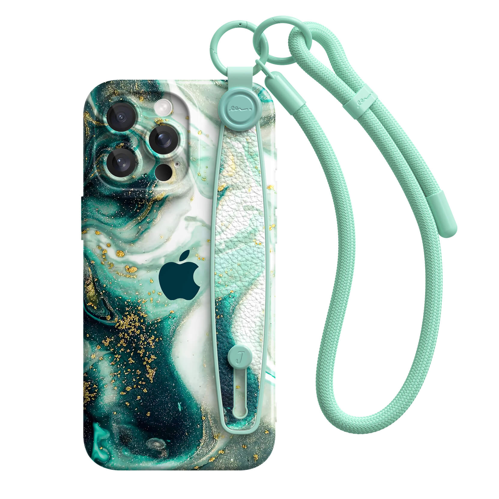 Gilt Jade | iPhone Series Multifunctional Wristband Case