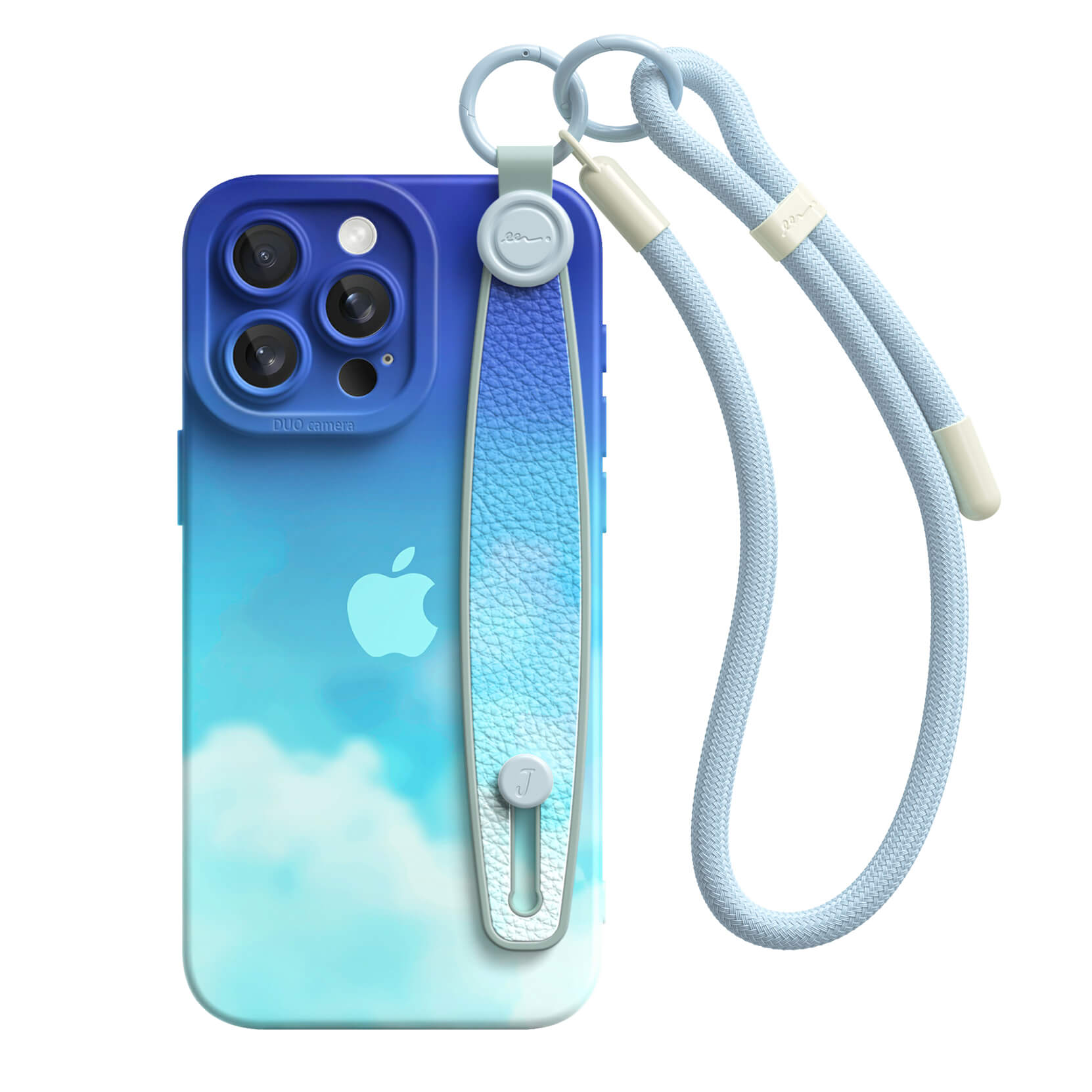 Sky Blue | iPhone Series Multifunctional Wristband Case